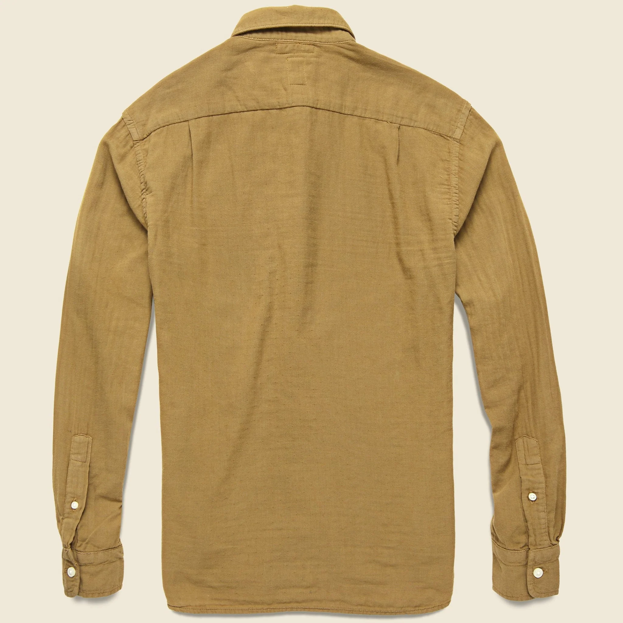 Vintage Double Gauze Shirt - Camel - Image 2