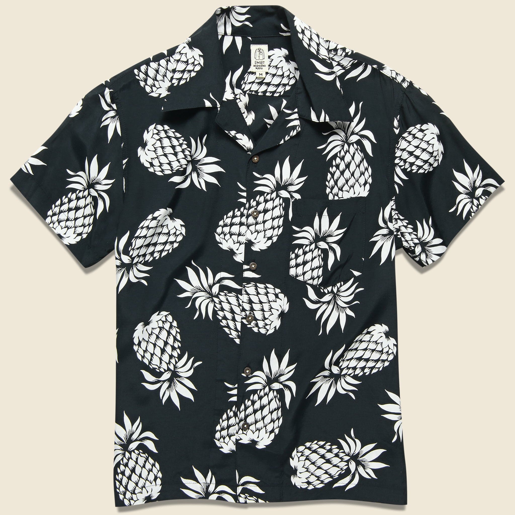 Wrench Aloha Shirt - Black