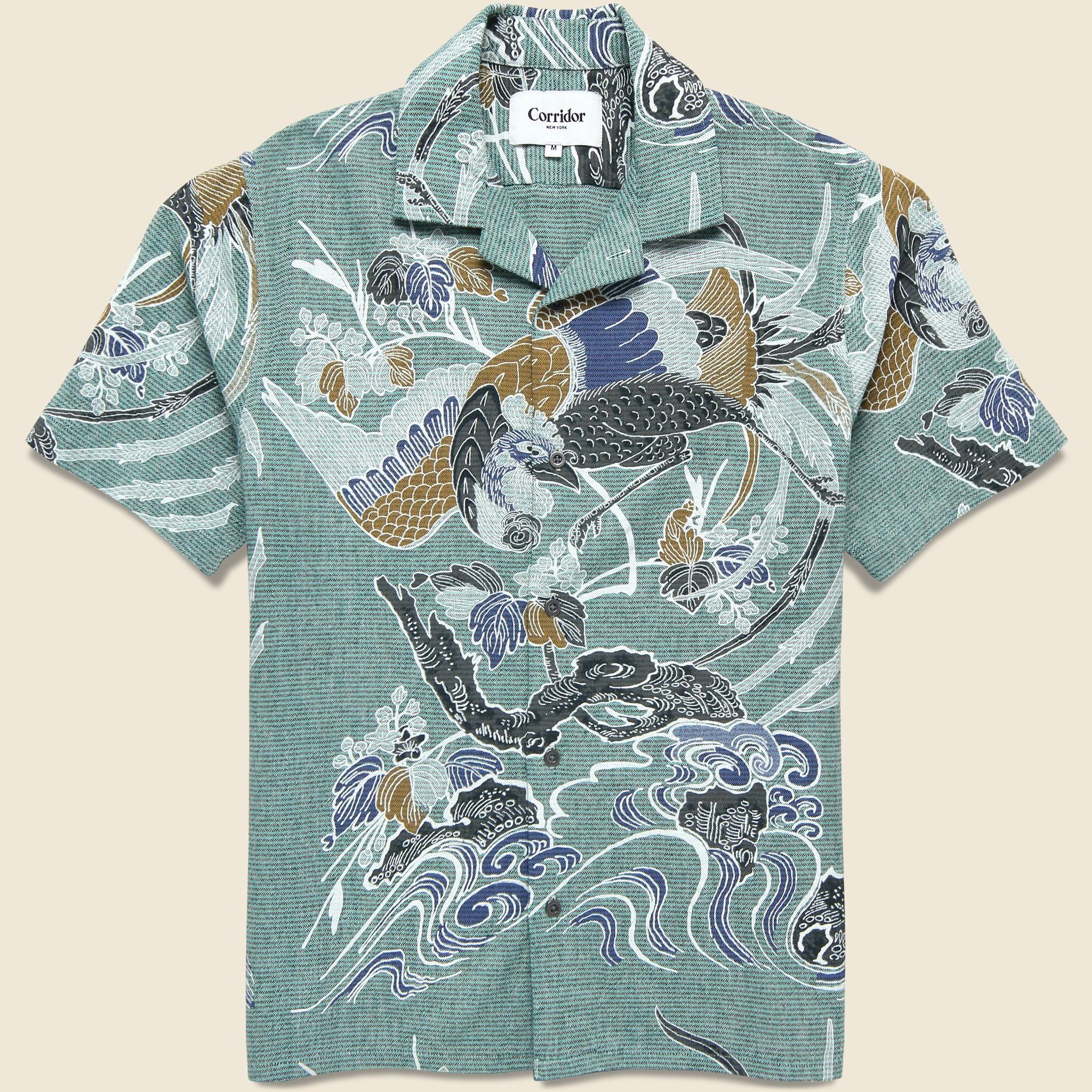Kenji Camp Shirt - Green