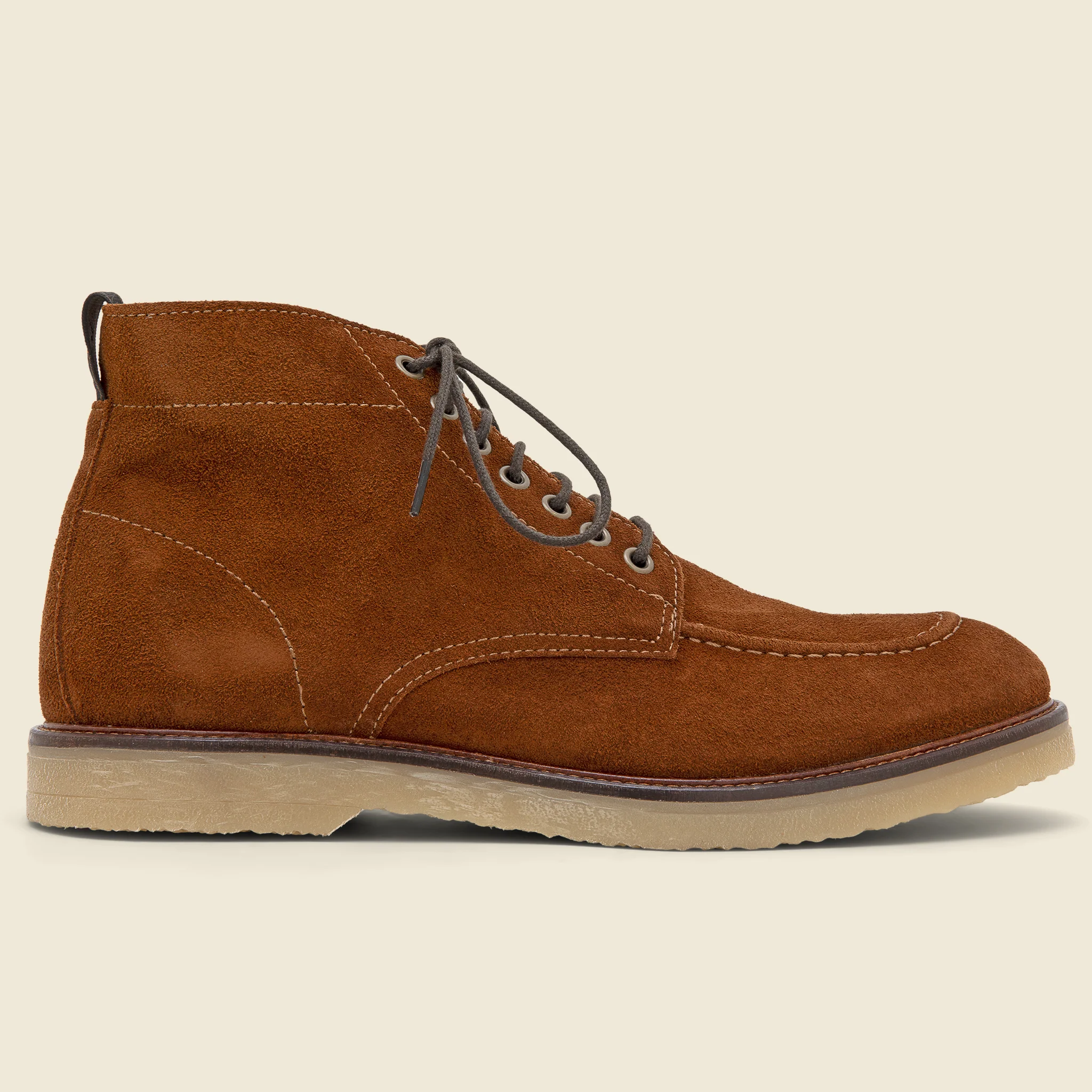 Kip Suede Apron Boot - Tan