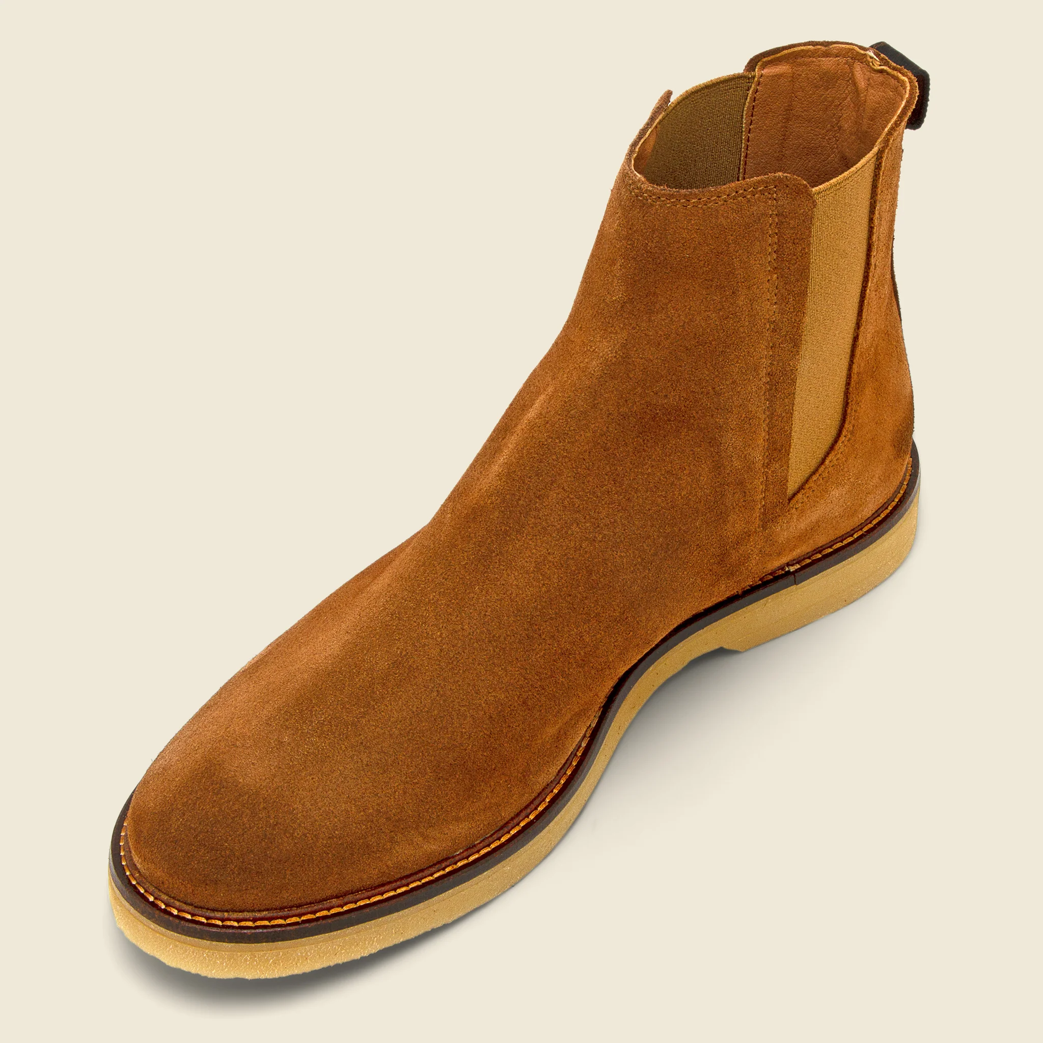 Kip Suede Chelsea Boot - Tan - Image 4