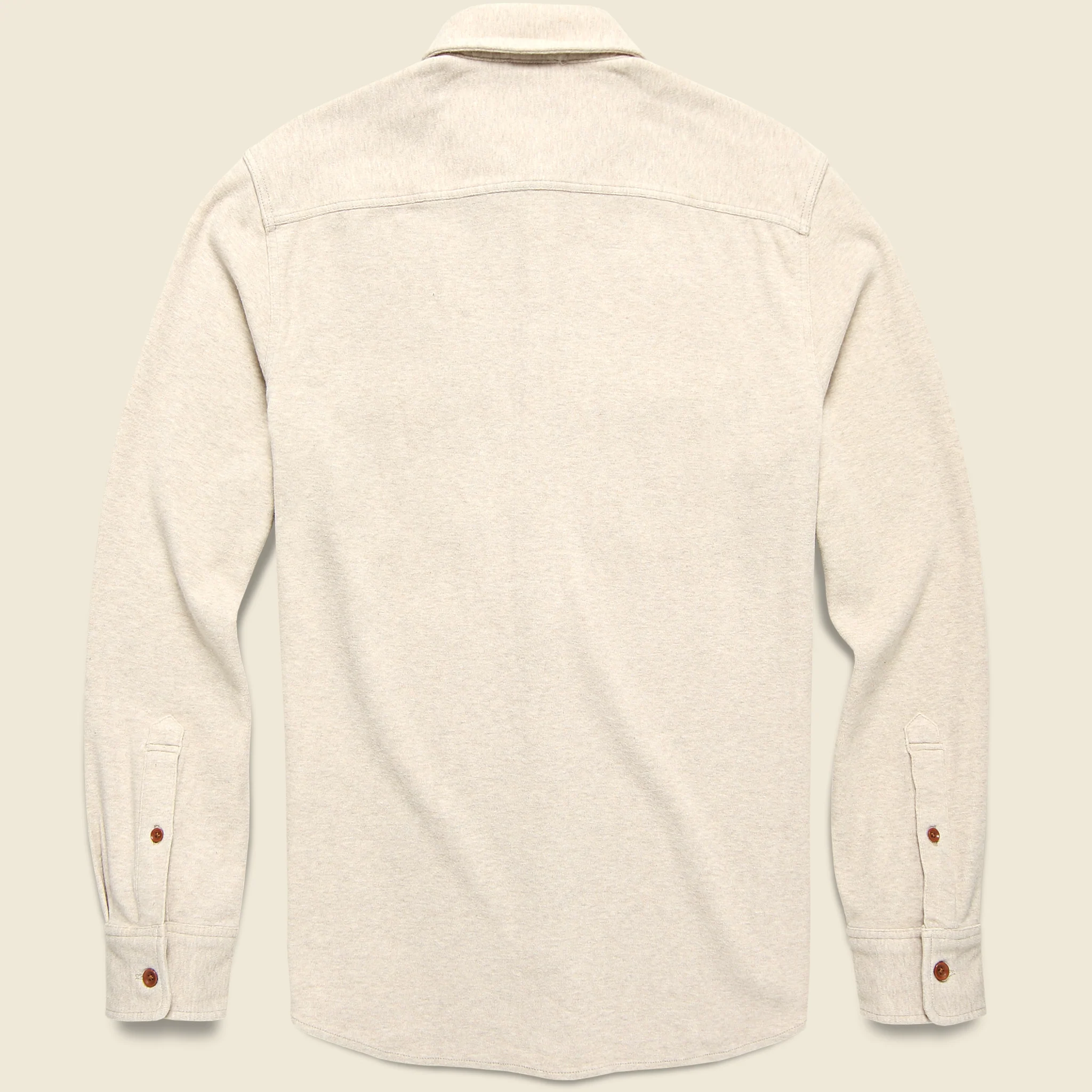 Knit Alpine Shirt - Oatmeal Heather - Image 2