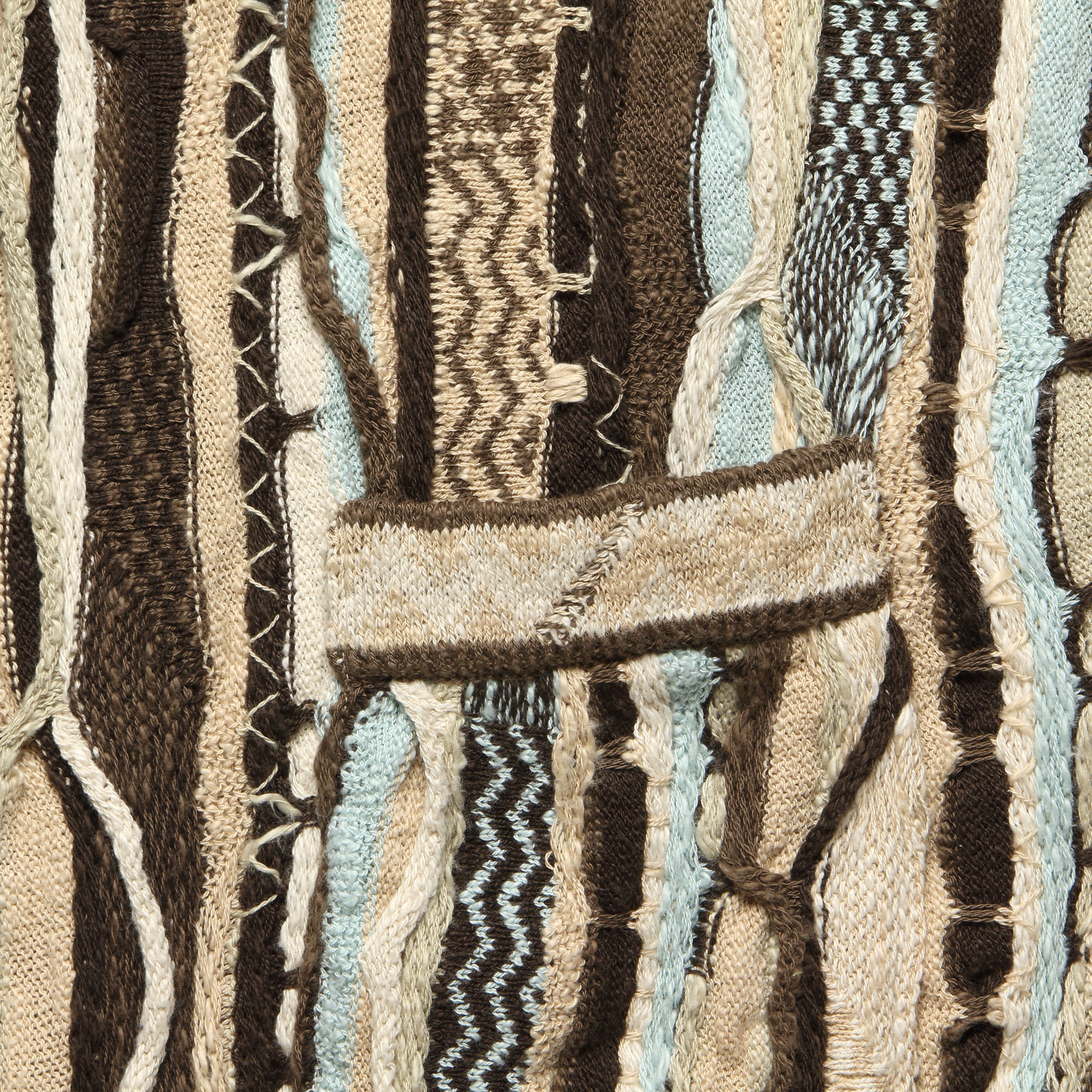 Knit GAUDY Cardigan - Brown - Image 3