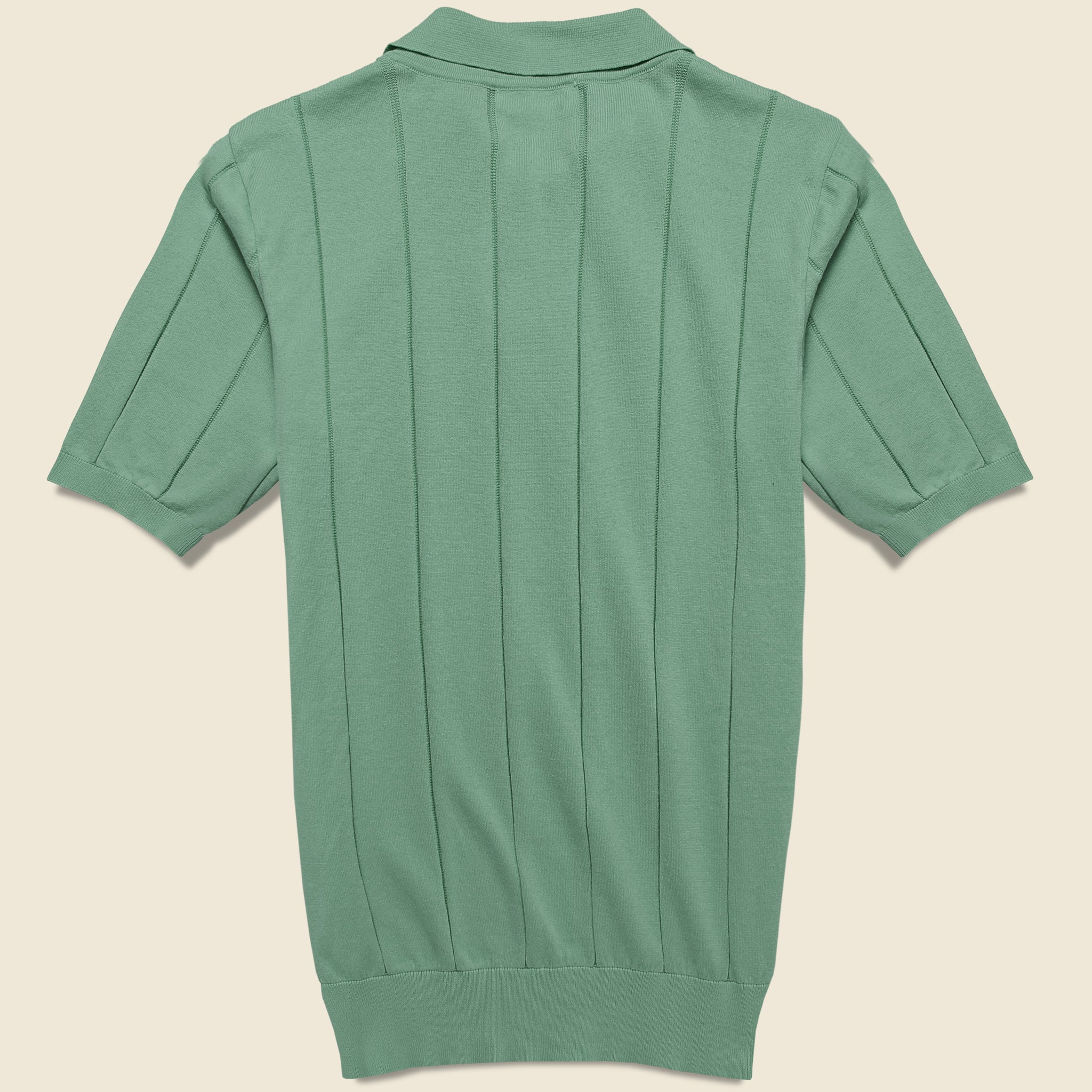 Knit Jacobs Polo - Frosty Green - Image 2