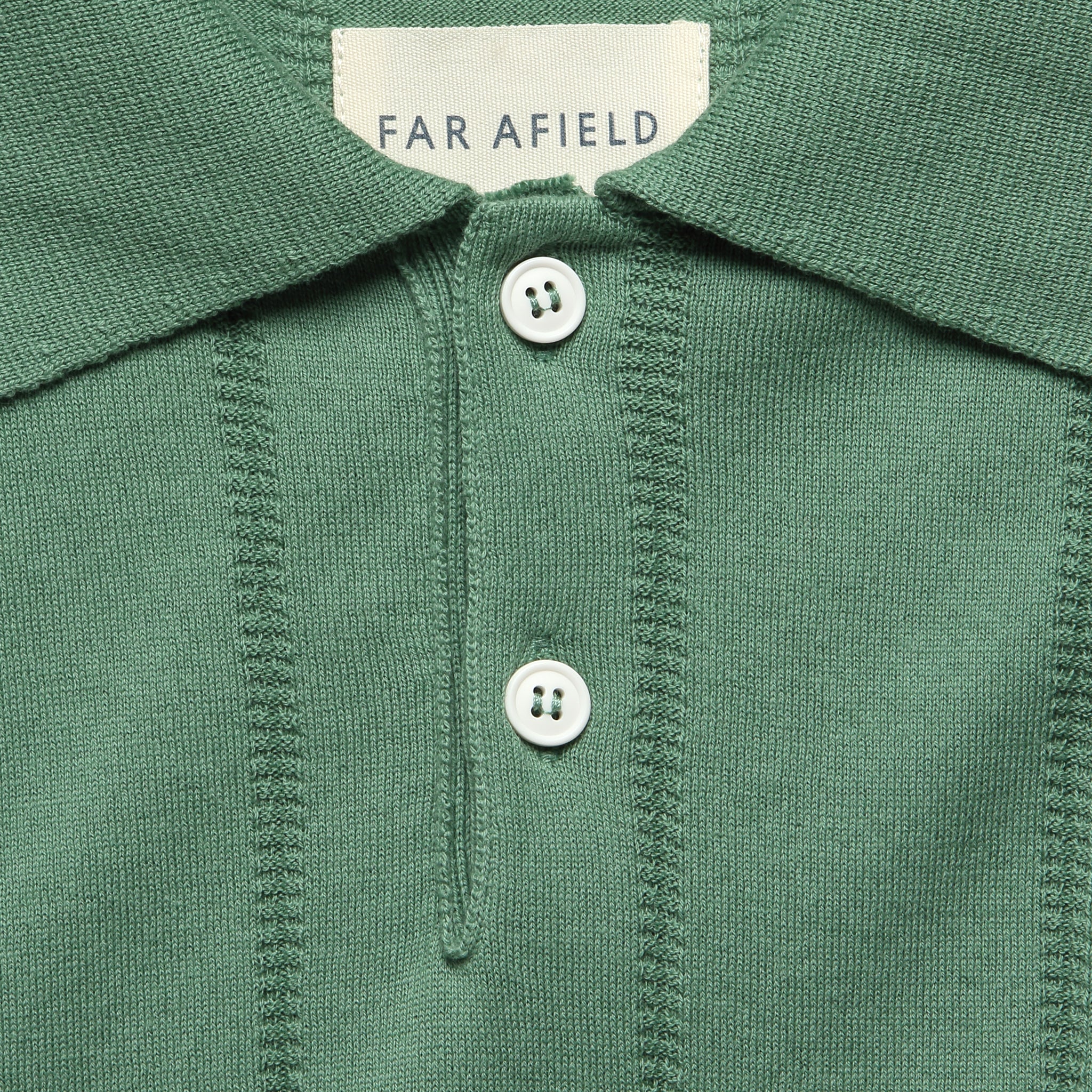 Knit Jacobs Polo - Frosty Green - Image 3