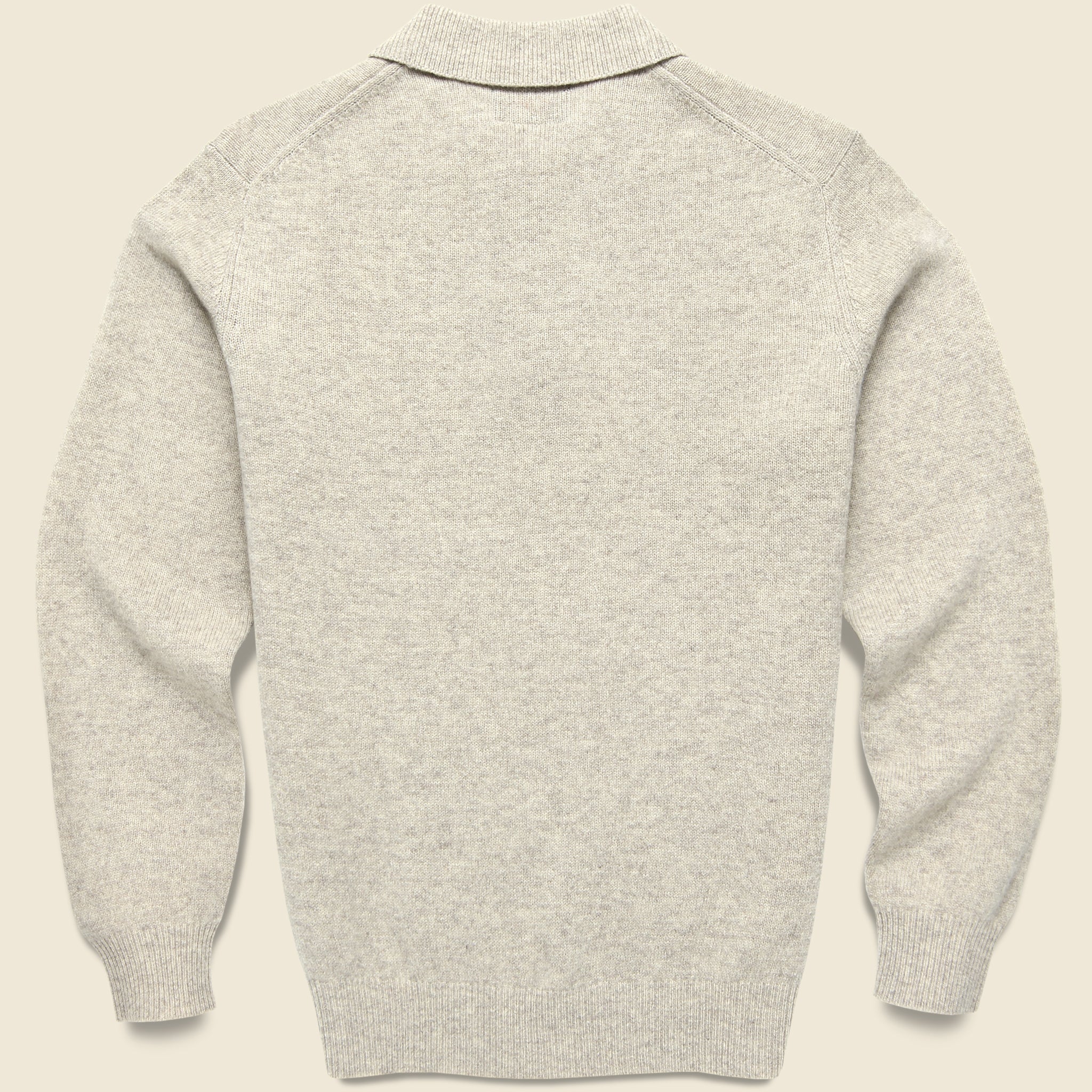 Knit Polo - Beige - Image 2