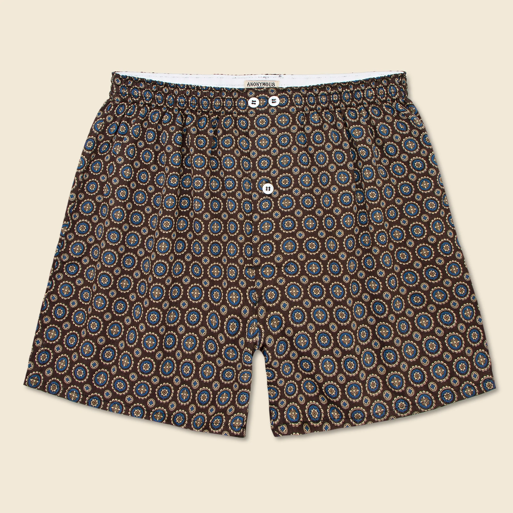 KOMON Pattern Boxers - Charcoal