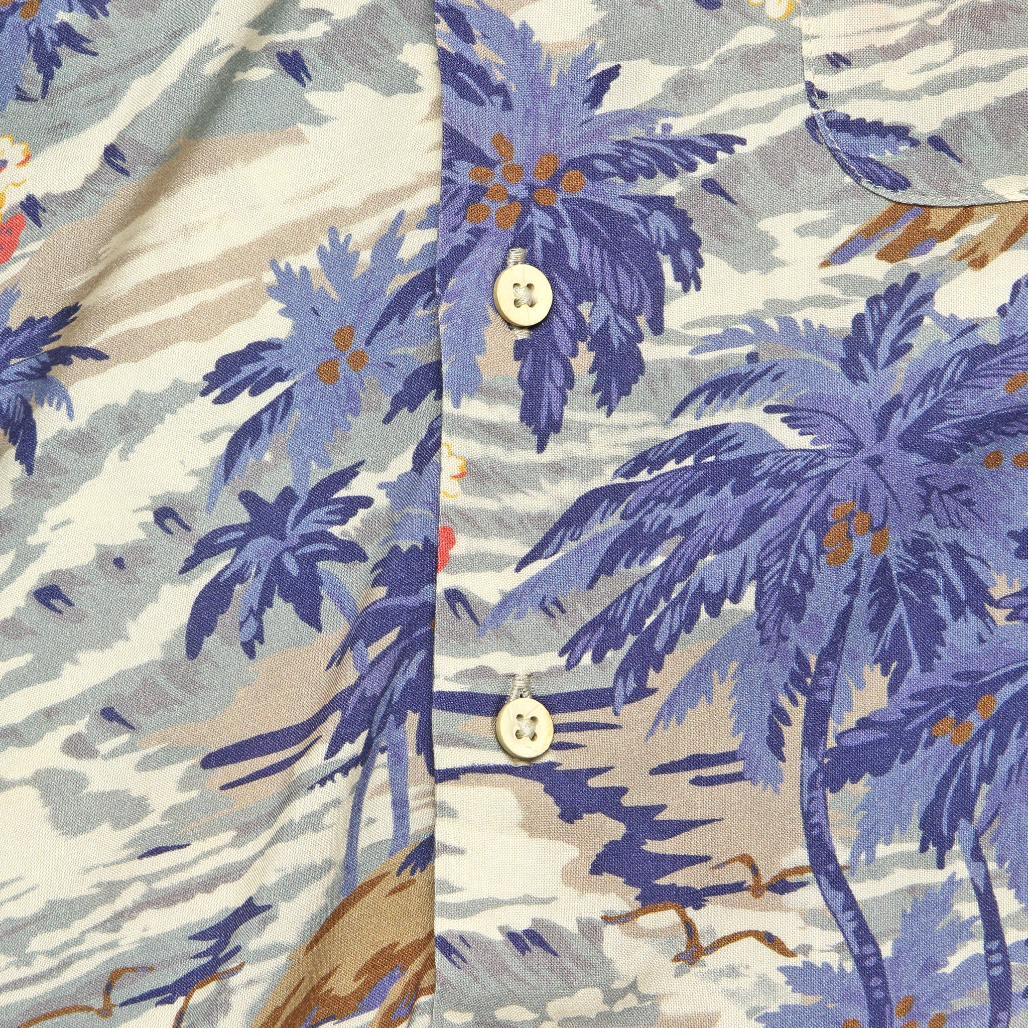 Kona Camp Shirt - South Pacific Swell - Image 3