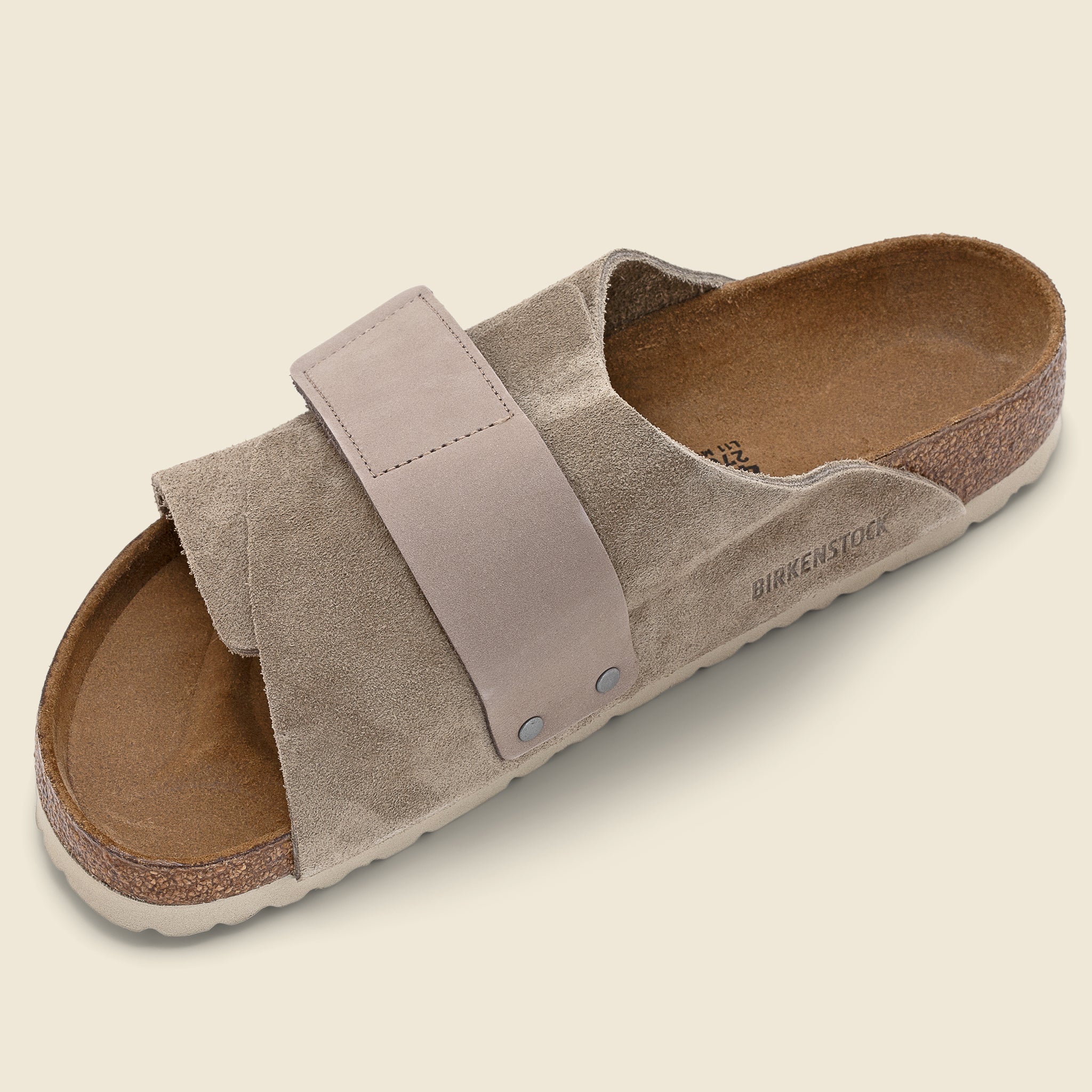 Kyoto Suede Sandal - Taupe - Image 4