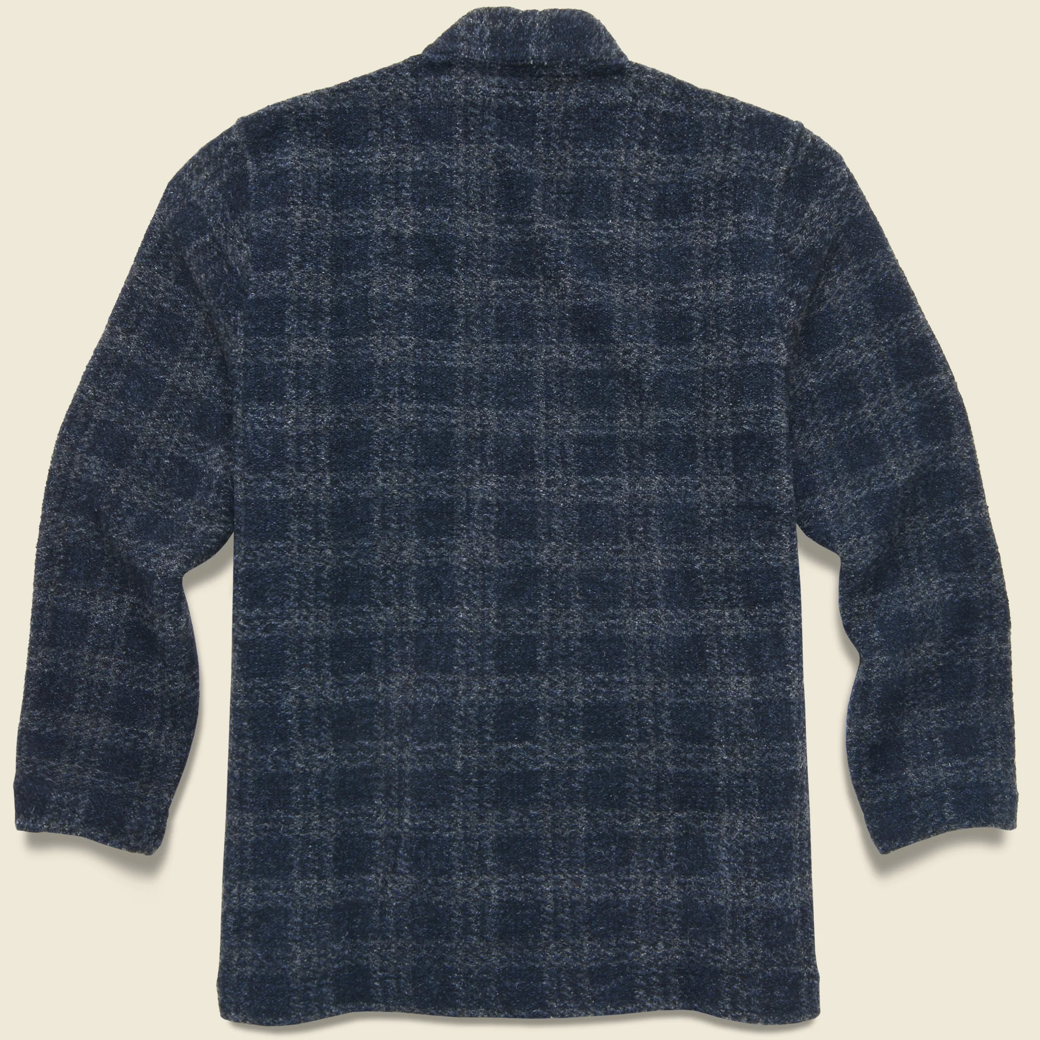 Kyoto Work Jacket - Navy Swarm Fleece - Image 2