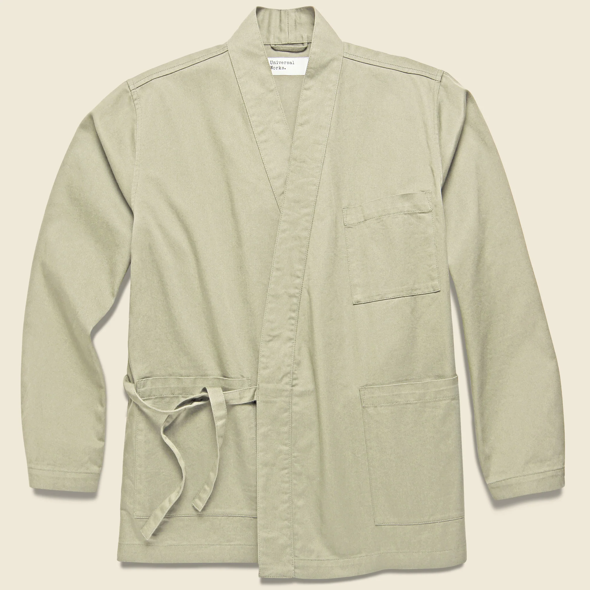 Kyoto Work Jacket - Stone Twill