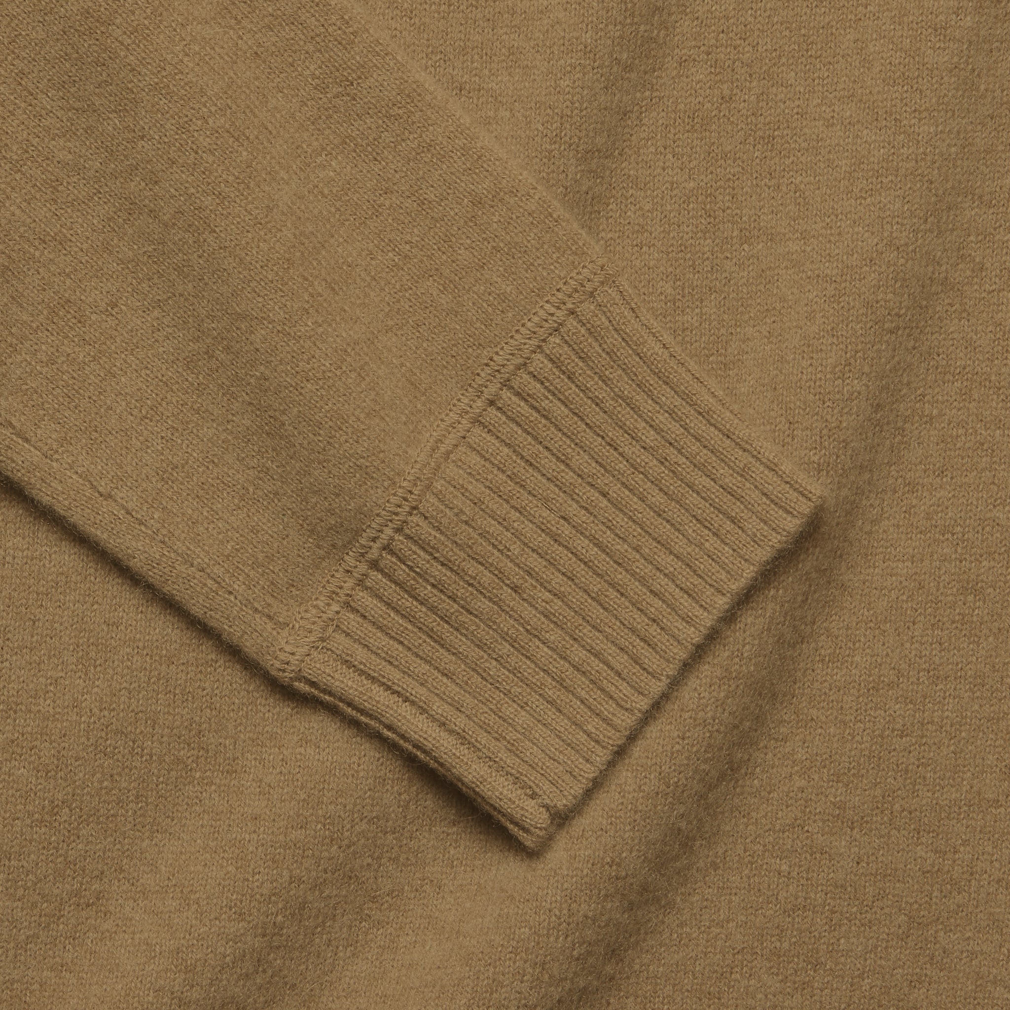 Columbia Cashmere Sweater - Camel - Image 2