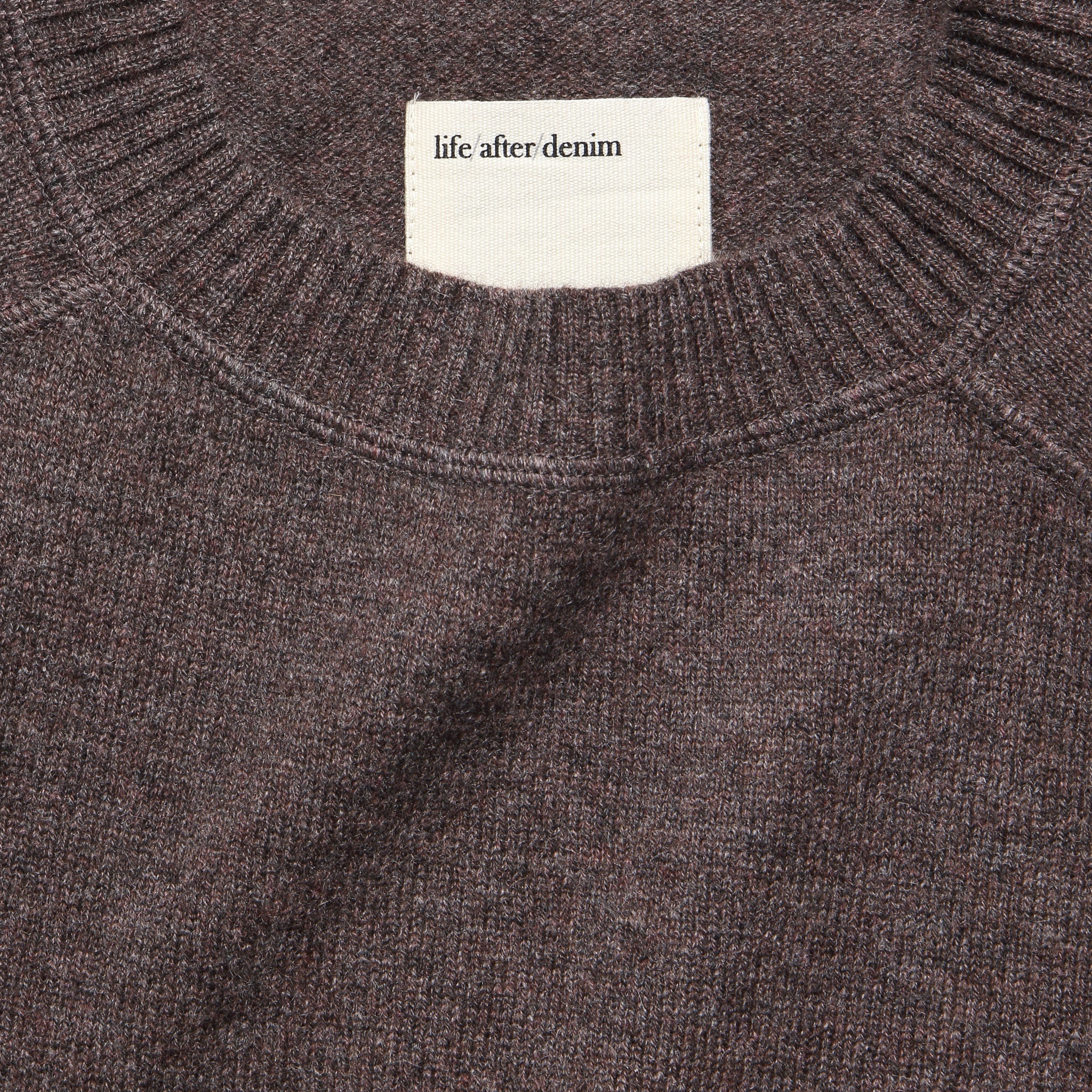 Columbia Cashmere Sweater - Heather Caribou - Image 2