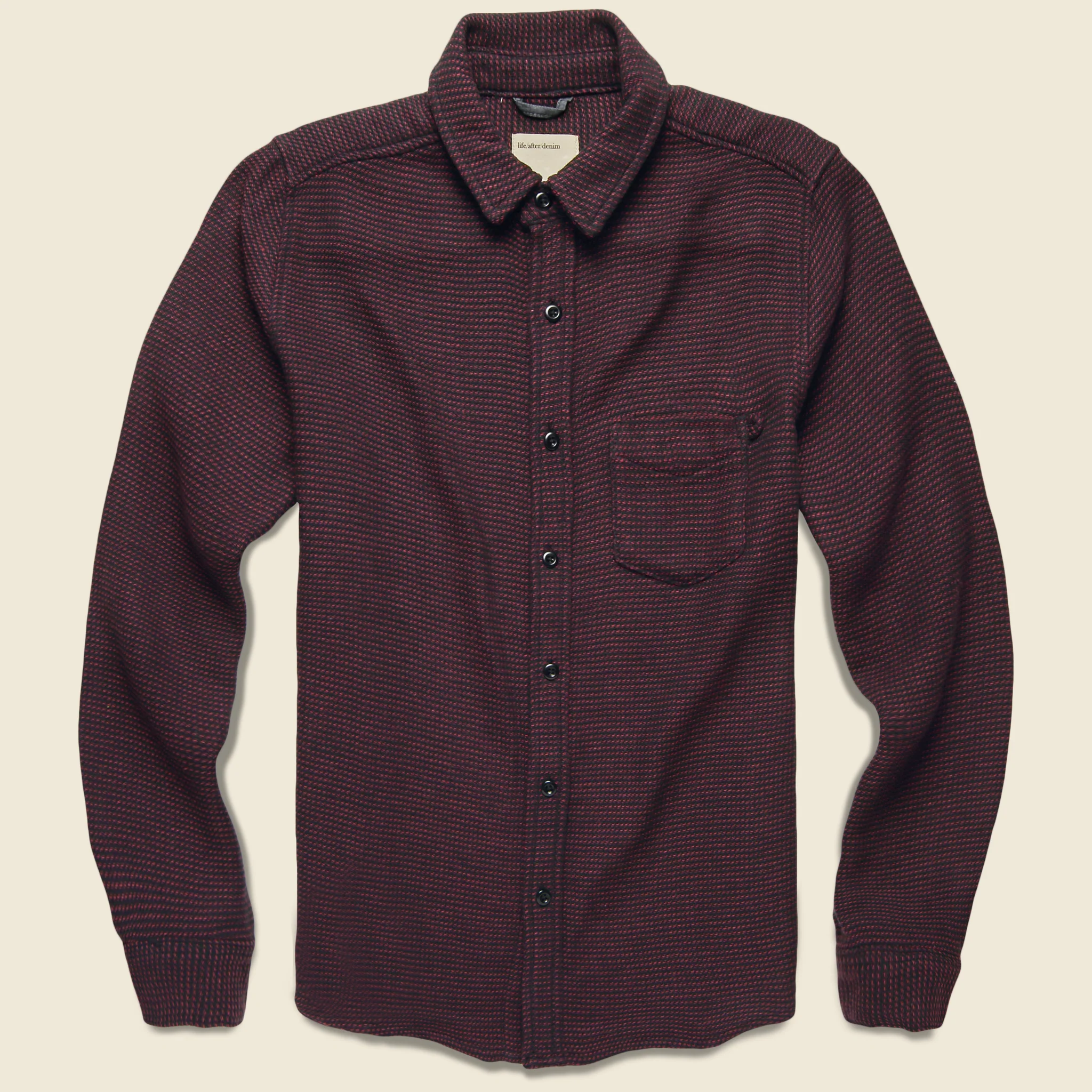 Archer Overshirt - Oxblood