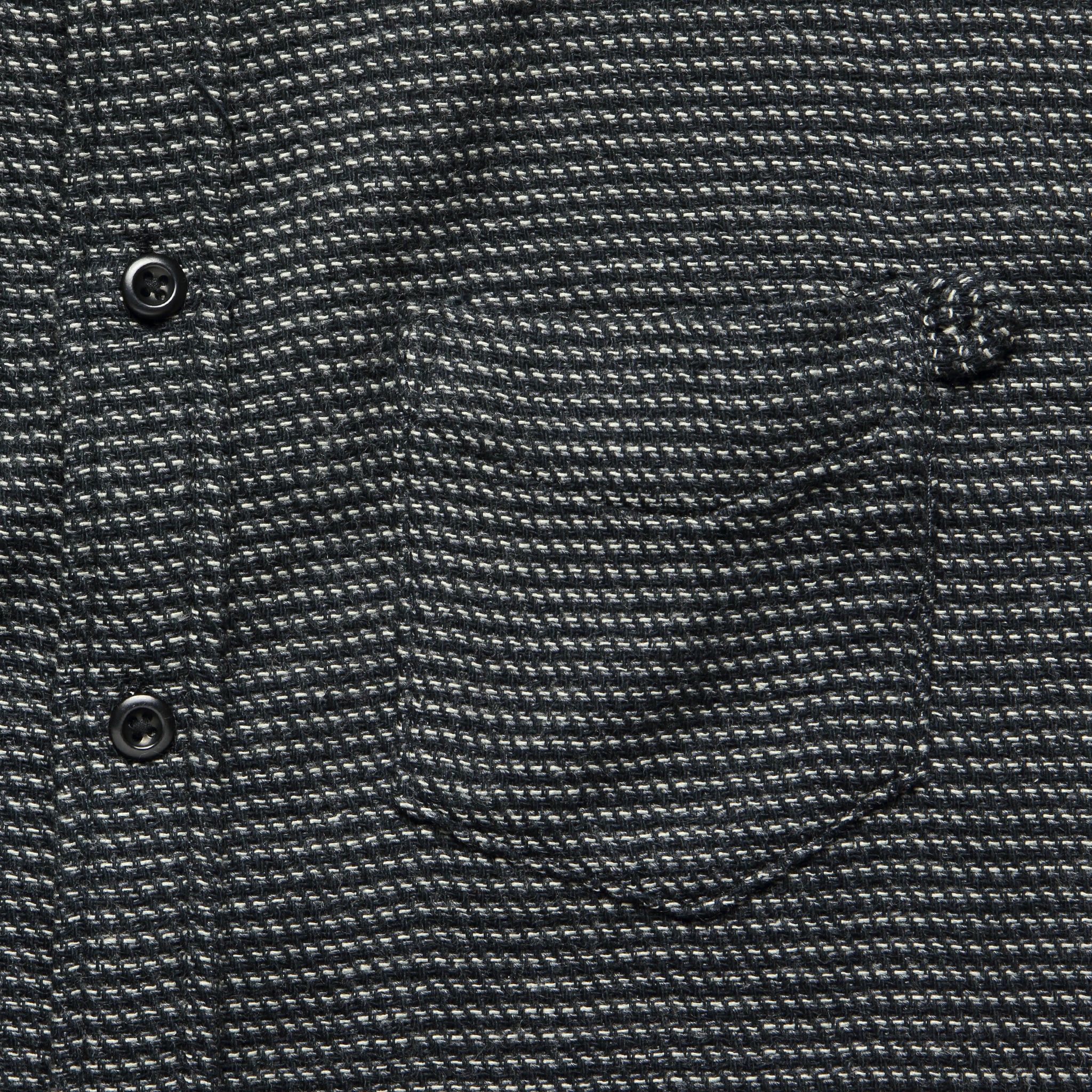 Archer Overshirt - Black - Image 3