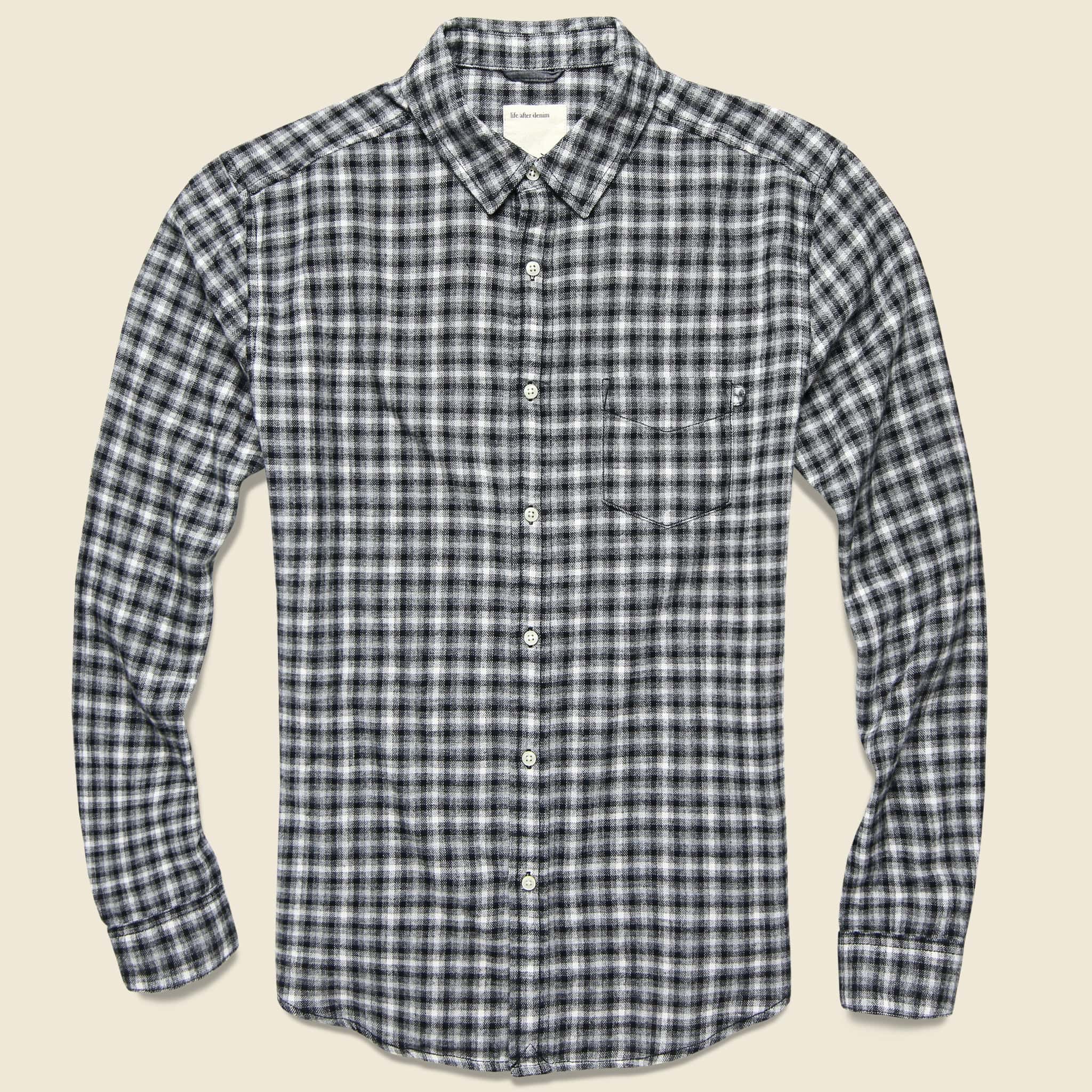 Sherbrooke Flannel - White