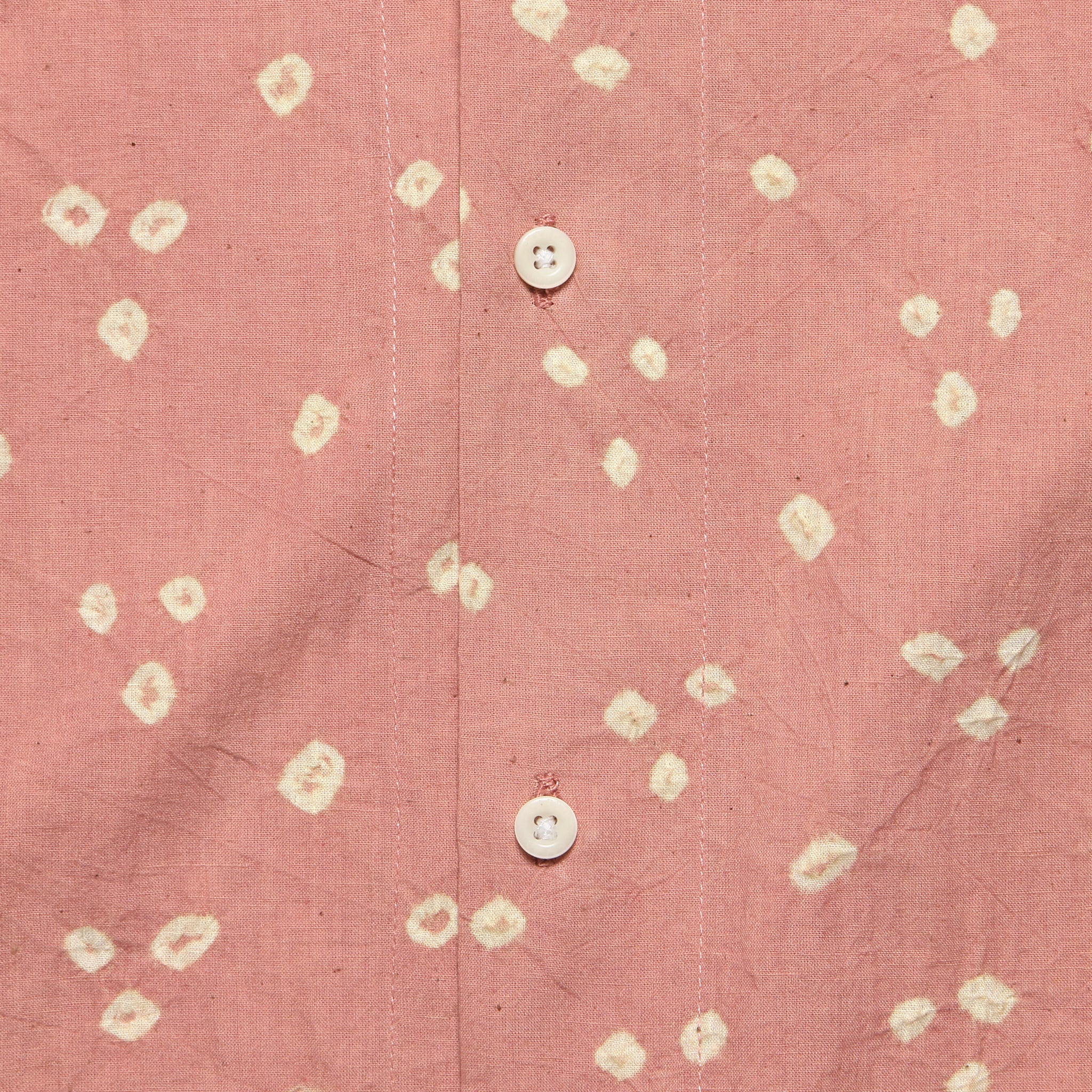Lamar Pyramid Dot Bandhani Shirt - Pink - Image 3