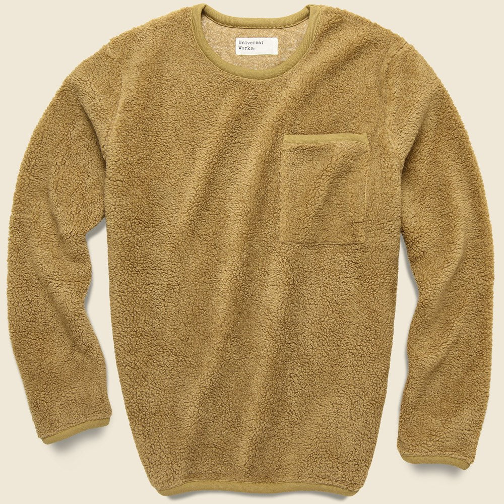 Lancaster Crewneck - Sand Mountain Fleece