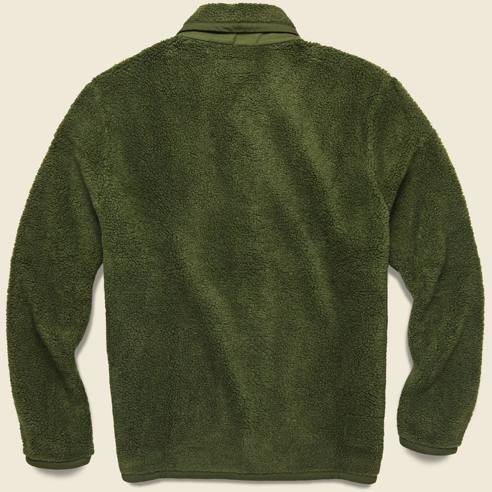 Lancaster Jacket - Olive Mountain Fleece - Image 2