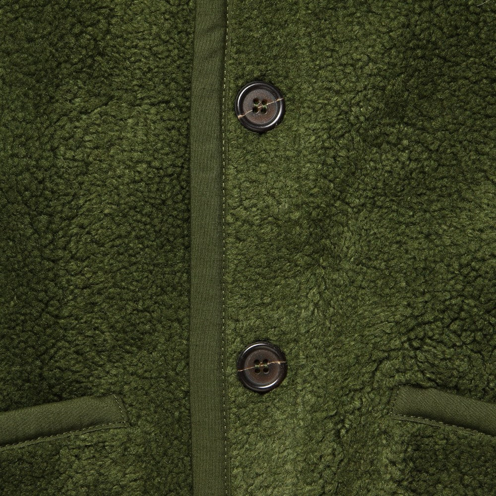 Lancaster Jacket - Olive Mountain Fleece - Image 3