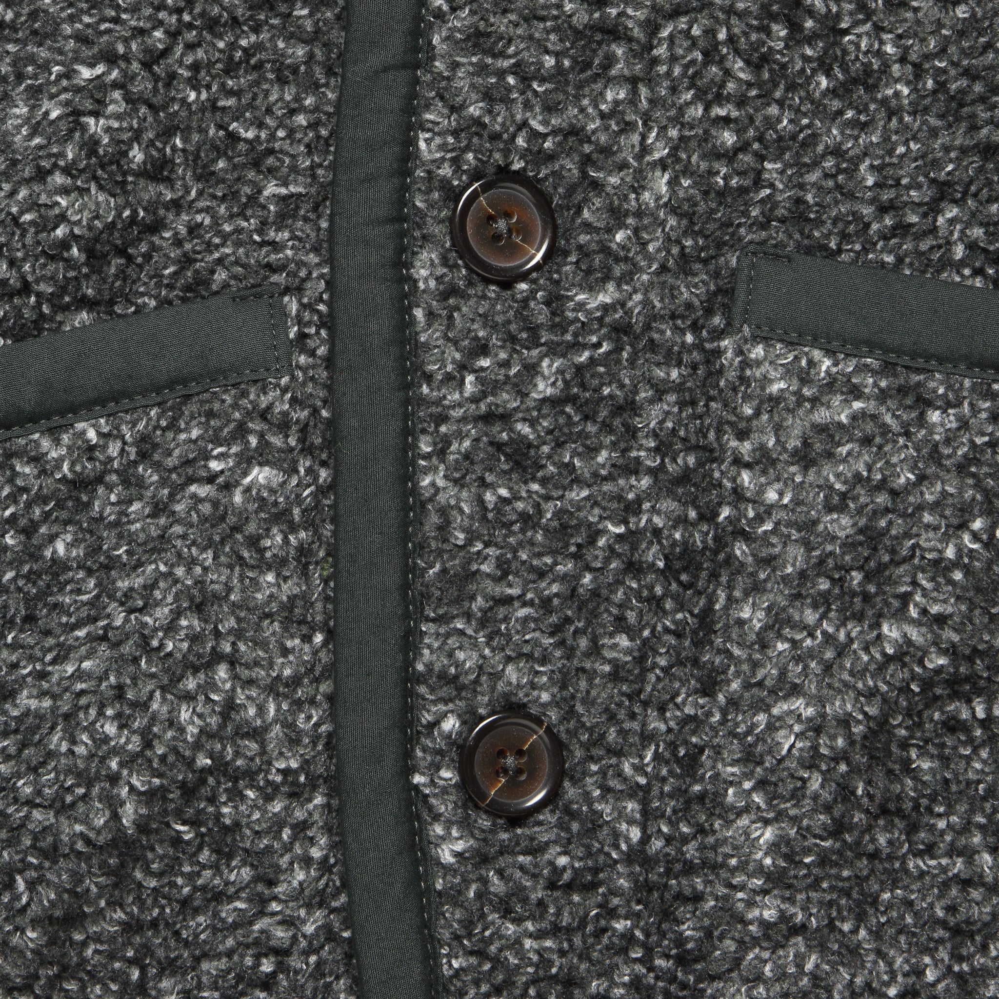 Lancaster Jacket - Charcoal Shakespeare Fleece - Image 3