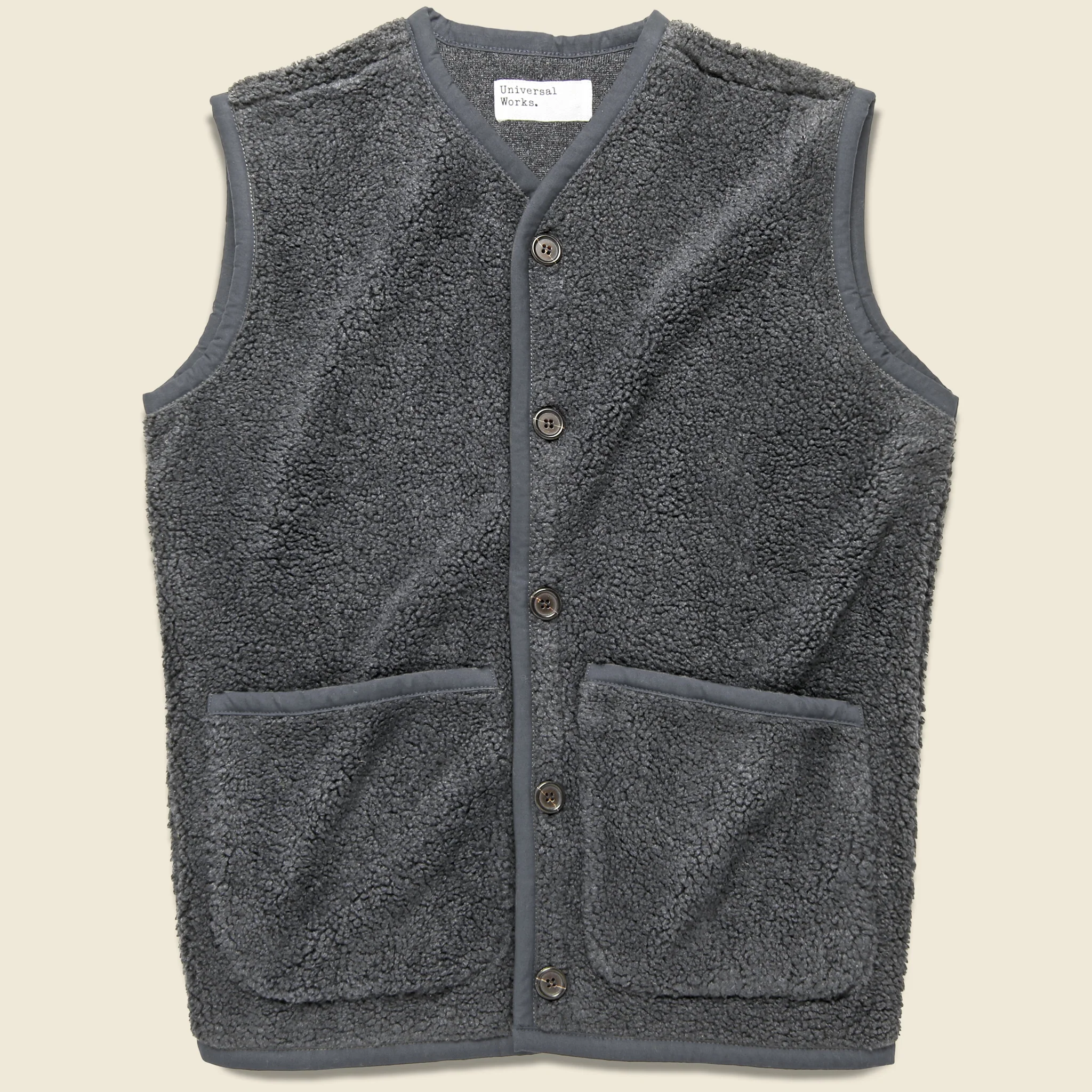 Lancaster Gilet Vest - Grey Mountain Fleece