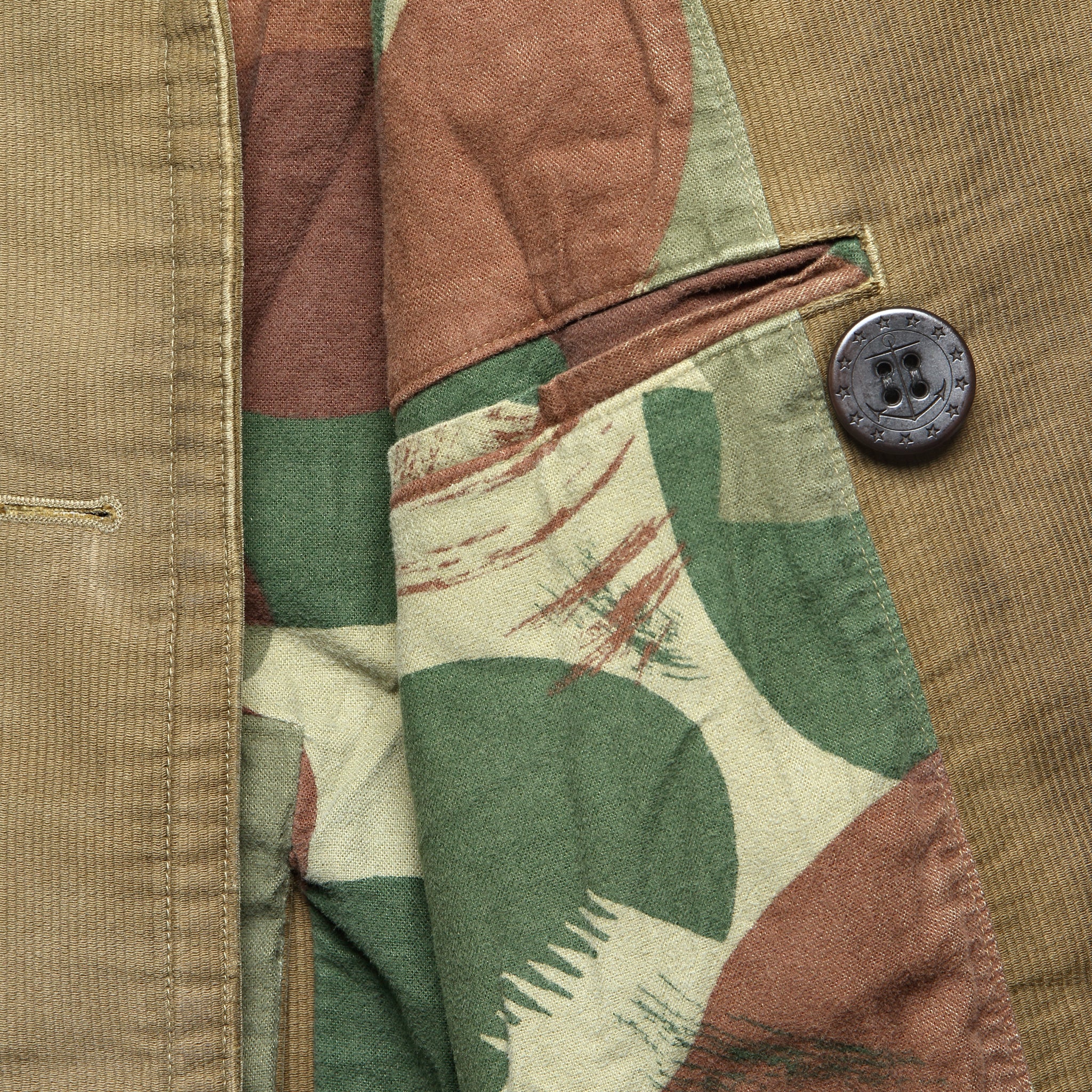 Leahy Junglecloth Peacoat - Olive - Image 3