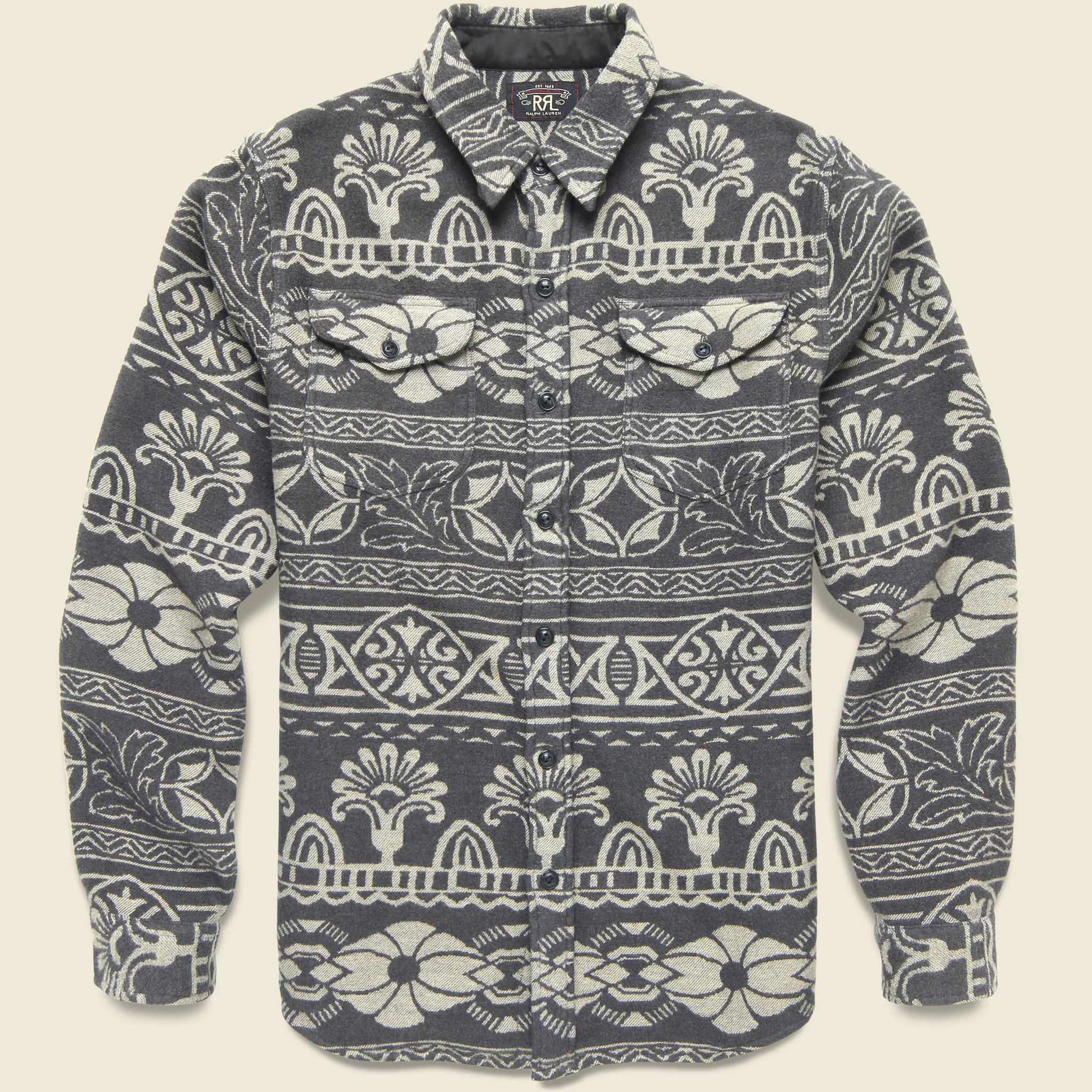 Lee Jacquard Workshirt - Black