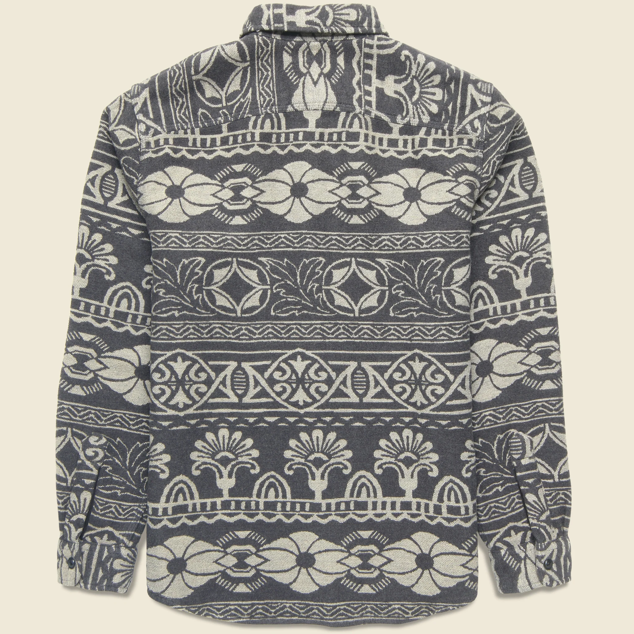 Lee Jacquard Workshirt - Black - Image 2