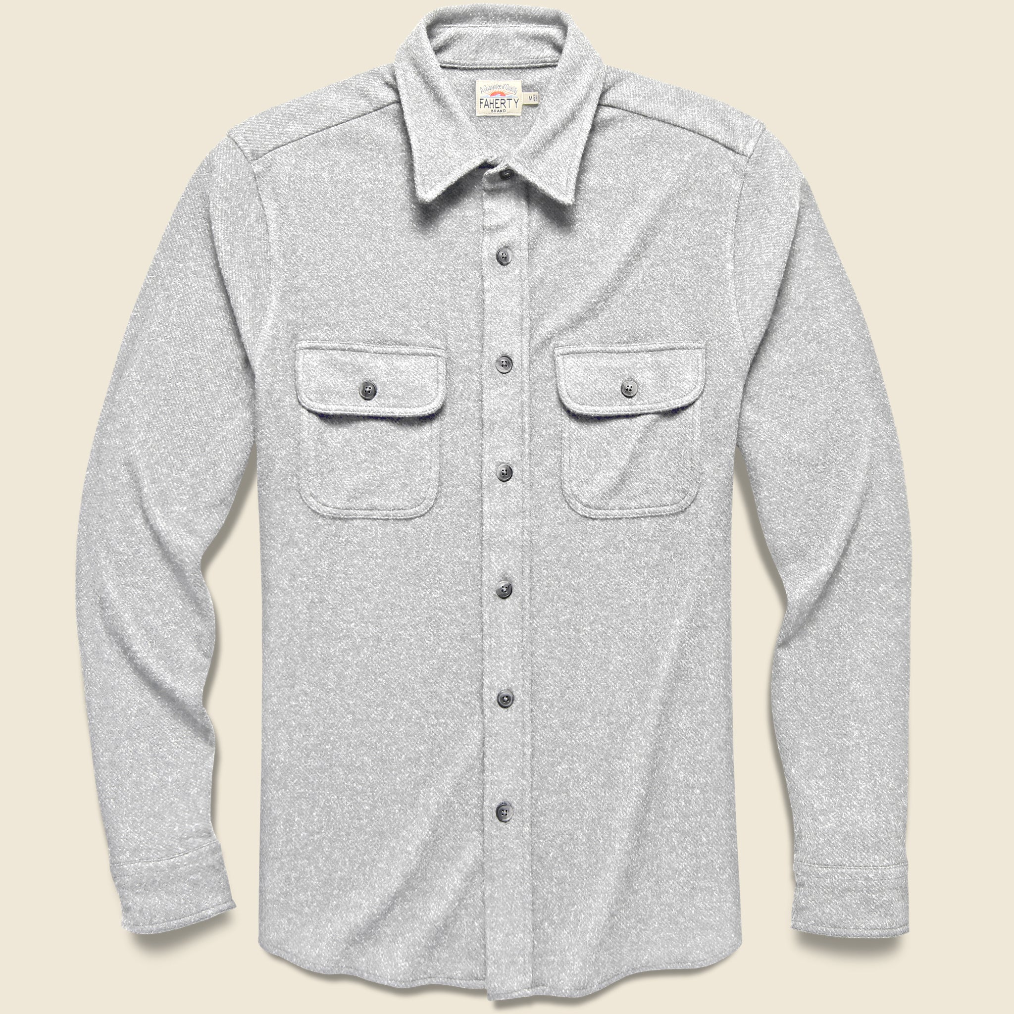 Legend Sweater Shirt - Fossil Grey Twill