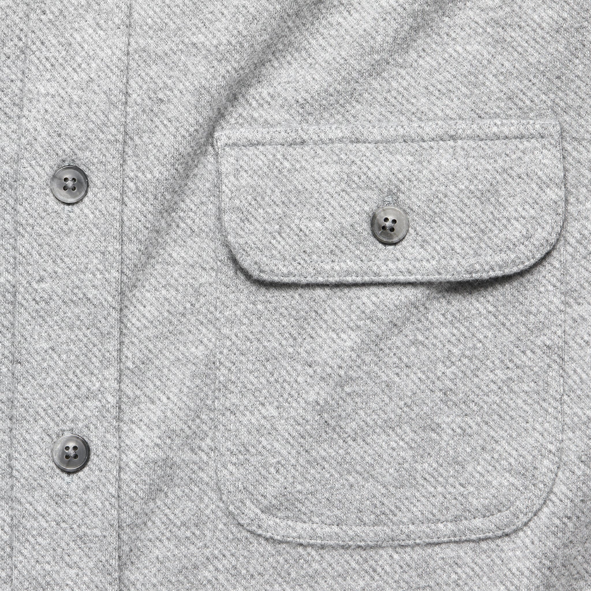 Legend Sweater Shirt - Fossil Grey Twill - Image 3