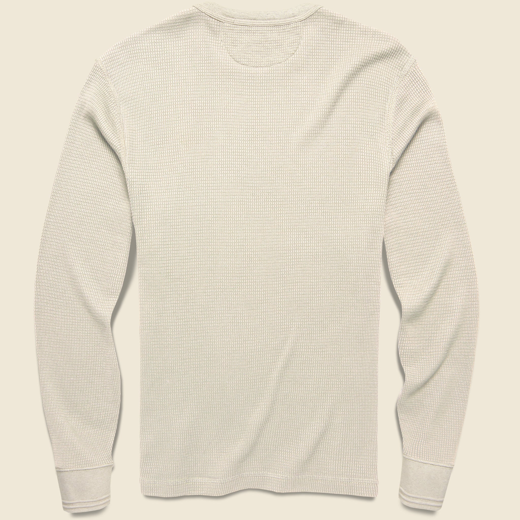 Legend Waffle Crew Shirt - Winter Stone Heather - Image 2