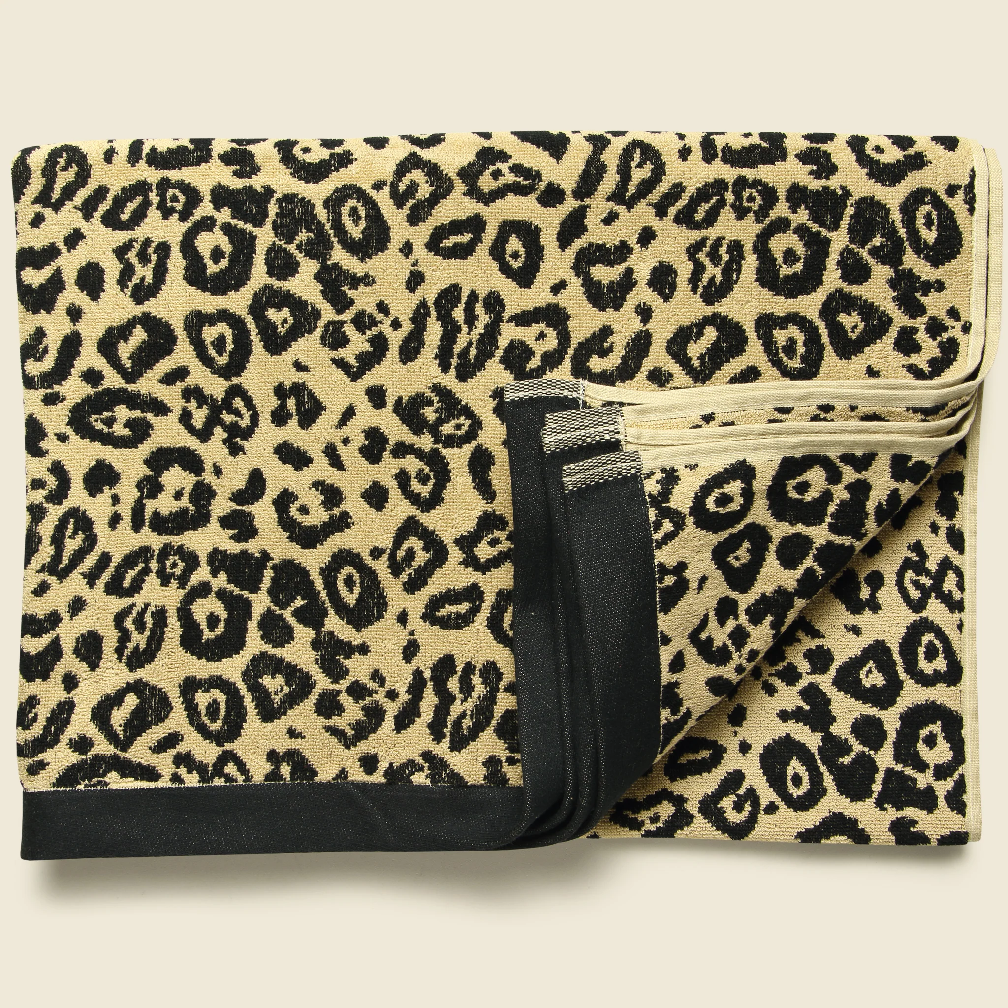 Leo Towel - Leopard Print - Image 2