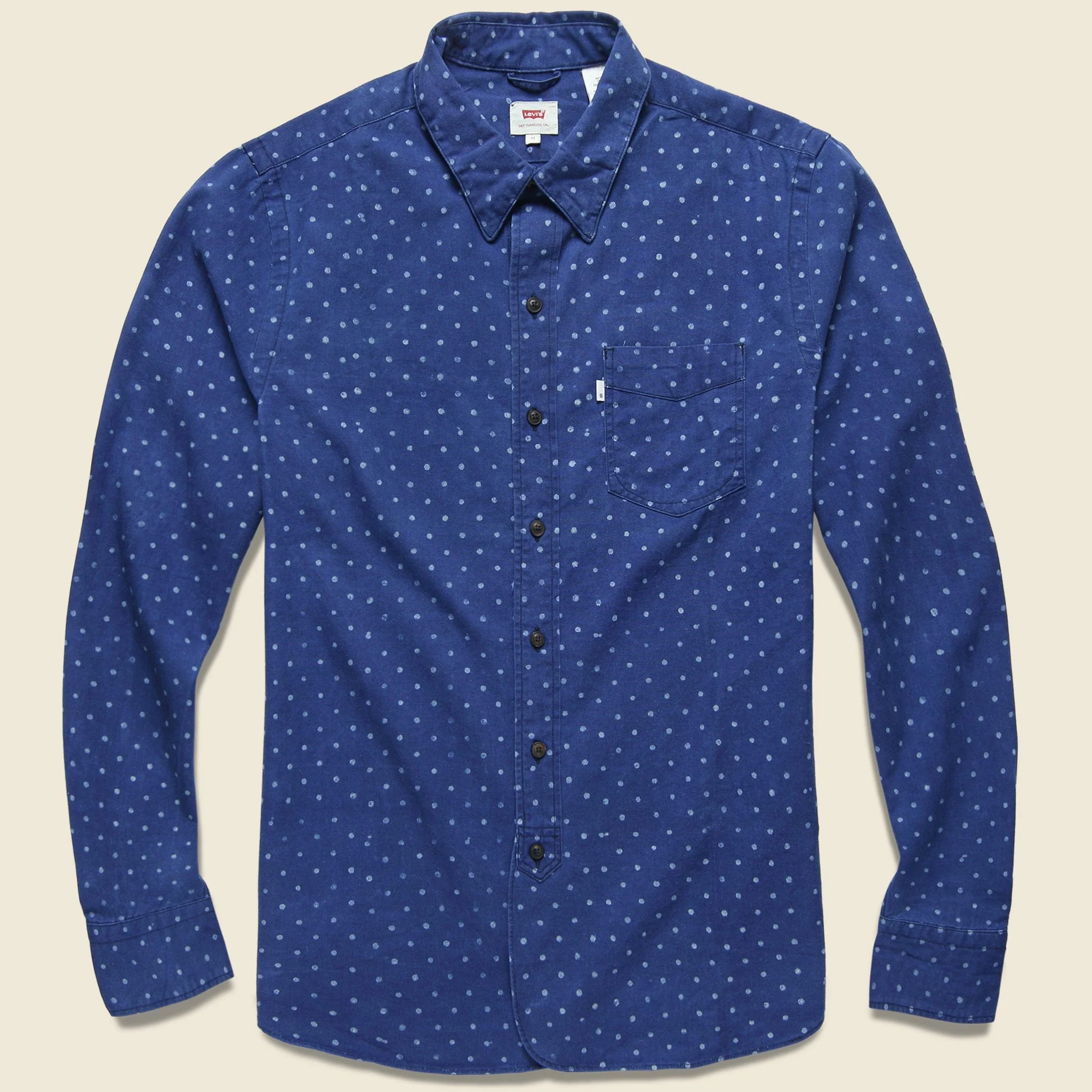 Selvedge Sunset Shirt - Indigo