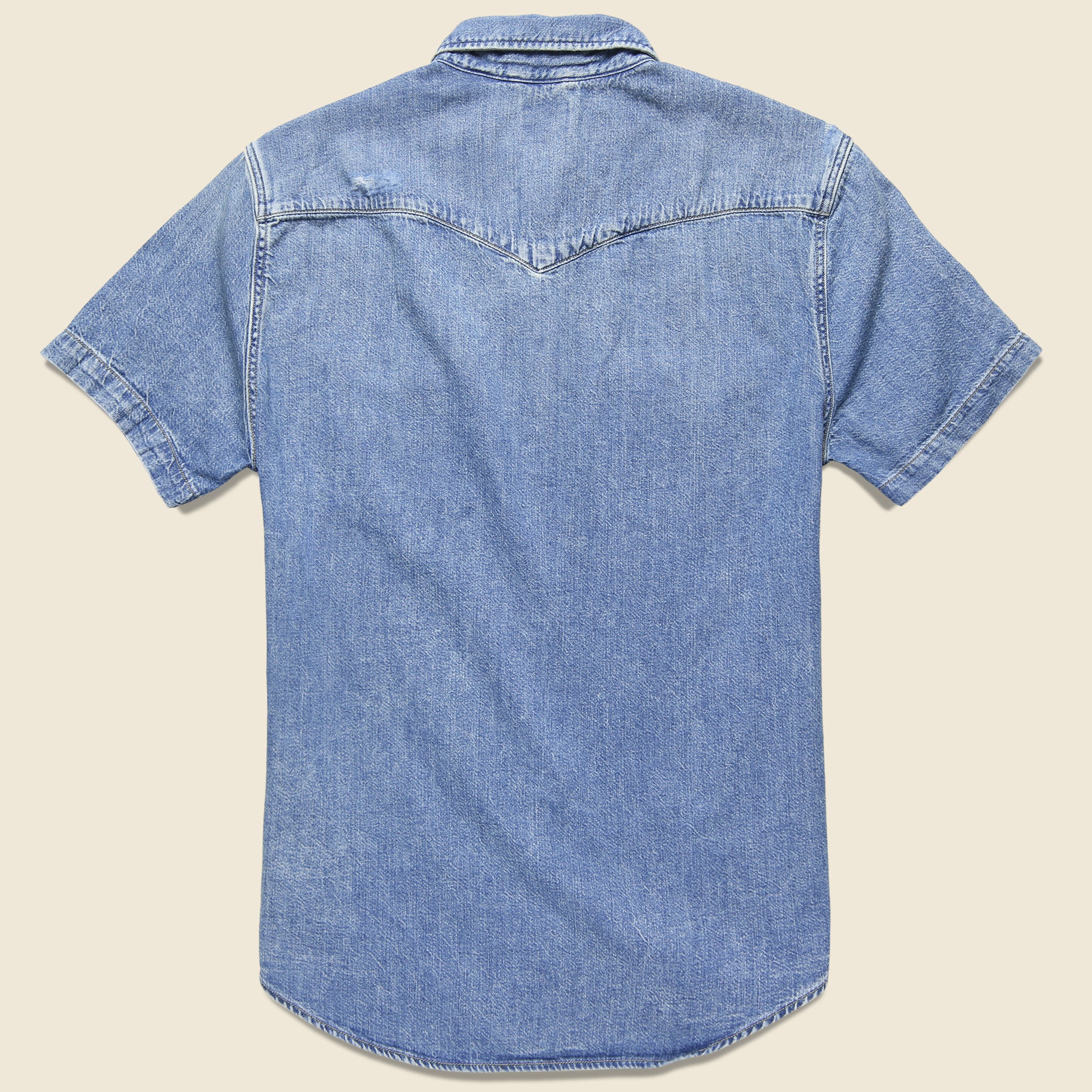 Barstow Western Shirt - Light Denim - Image 2