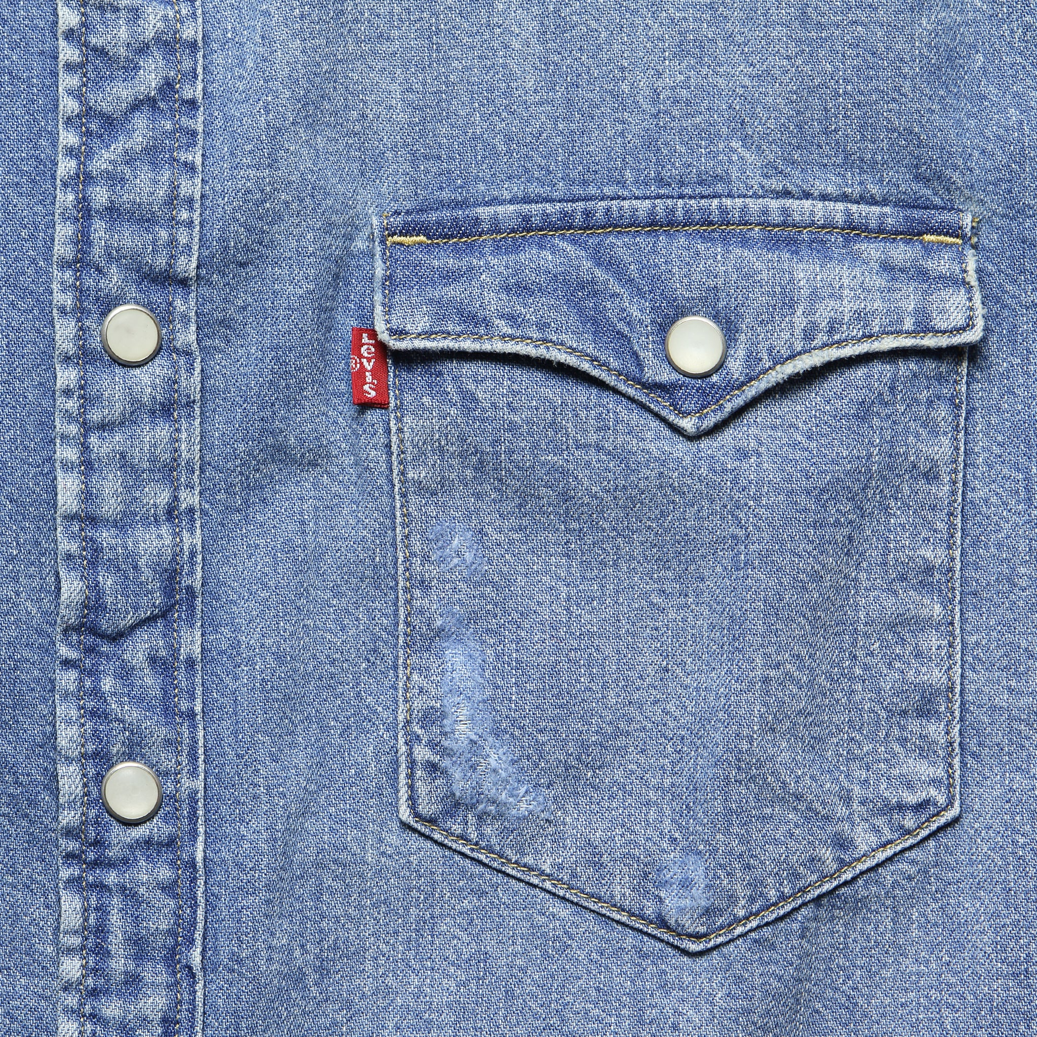 Barstow Western Shirt - Light Denim - Image 3
