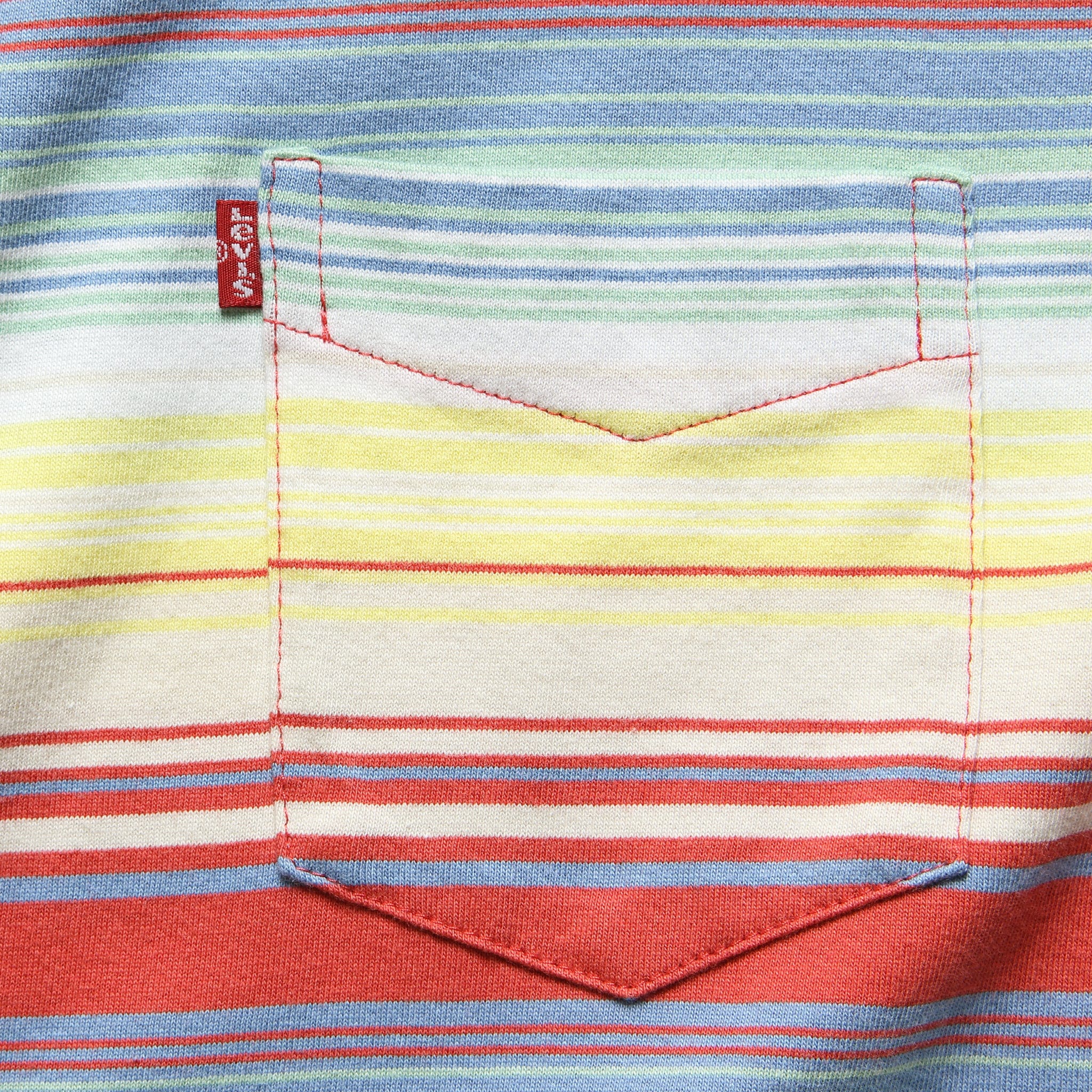 Sunset Pocket Tee - Fiesta Stripe - Image 2