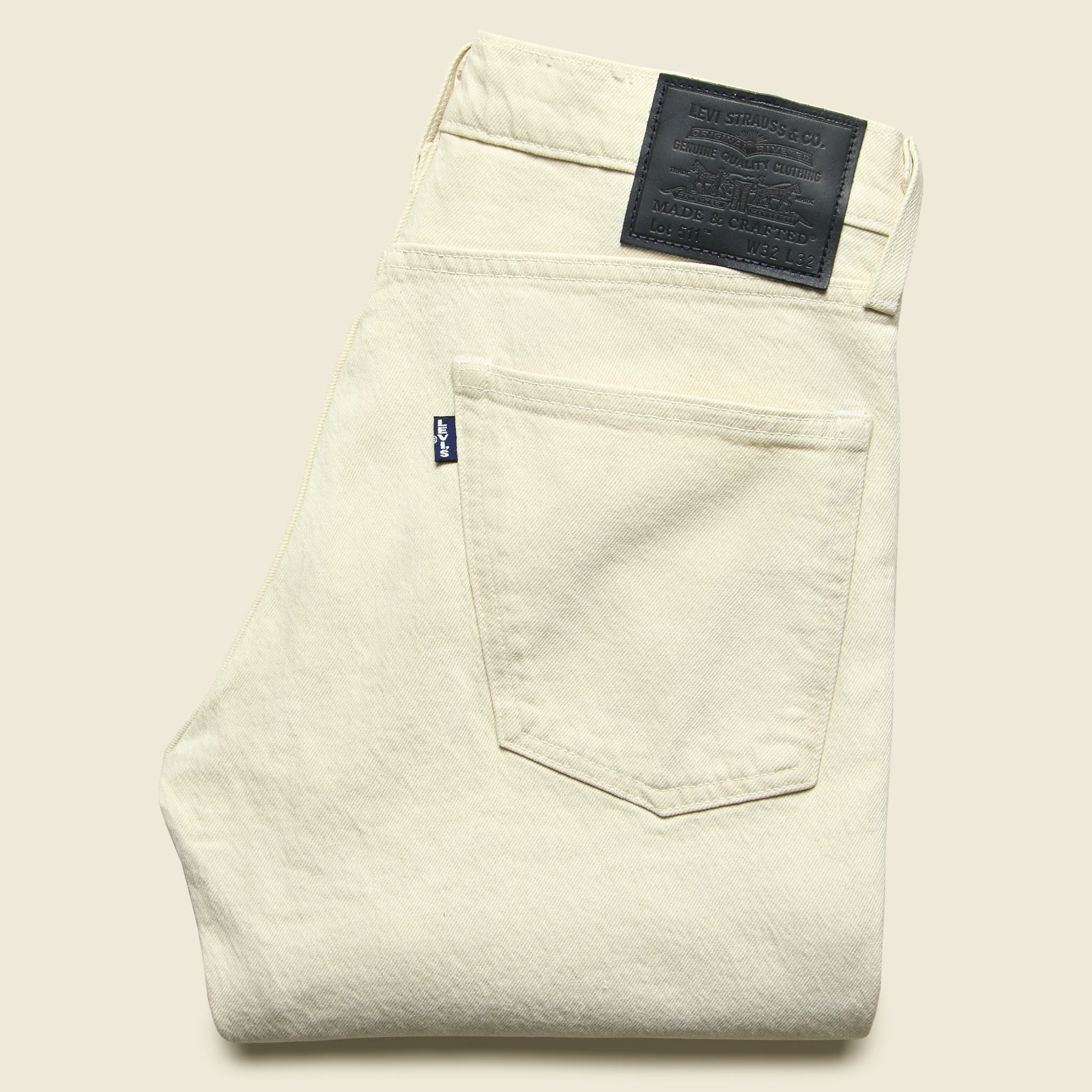 511 Slim Fit Jean - Ecru - Image 3