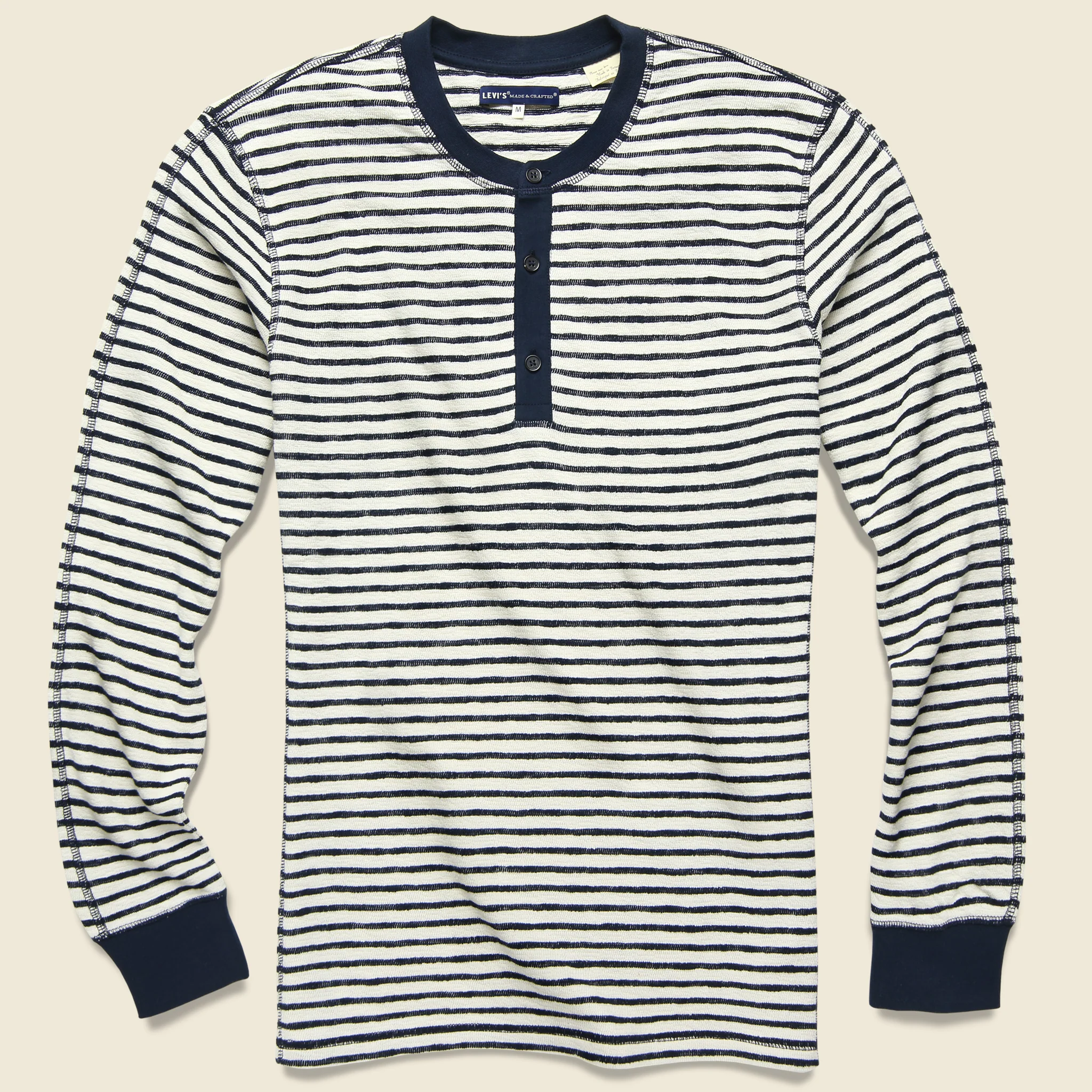 Henley - Pristine Stripe