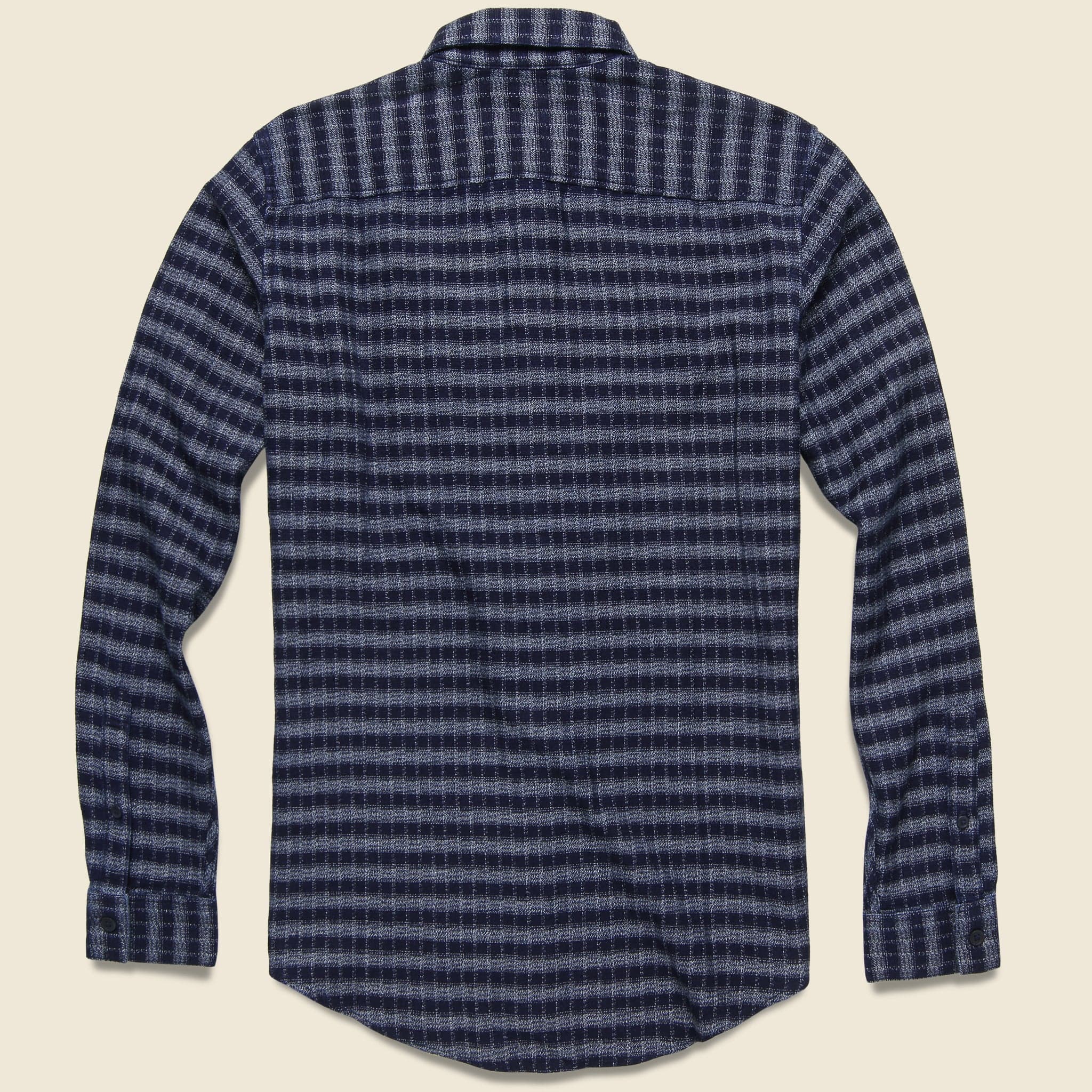 Standard Shirt - Indigo Check - Image 2