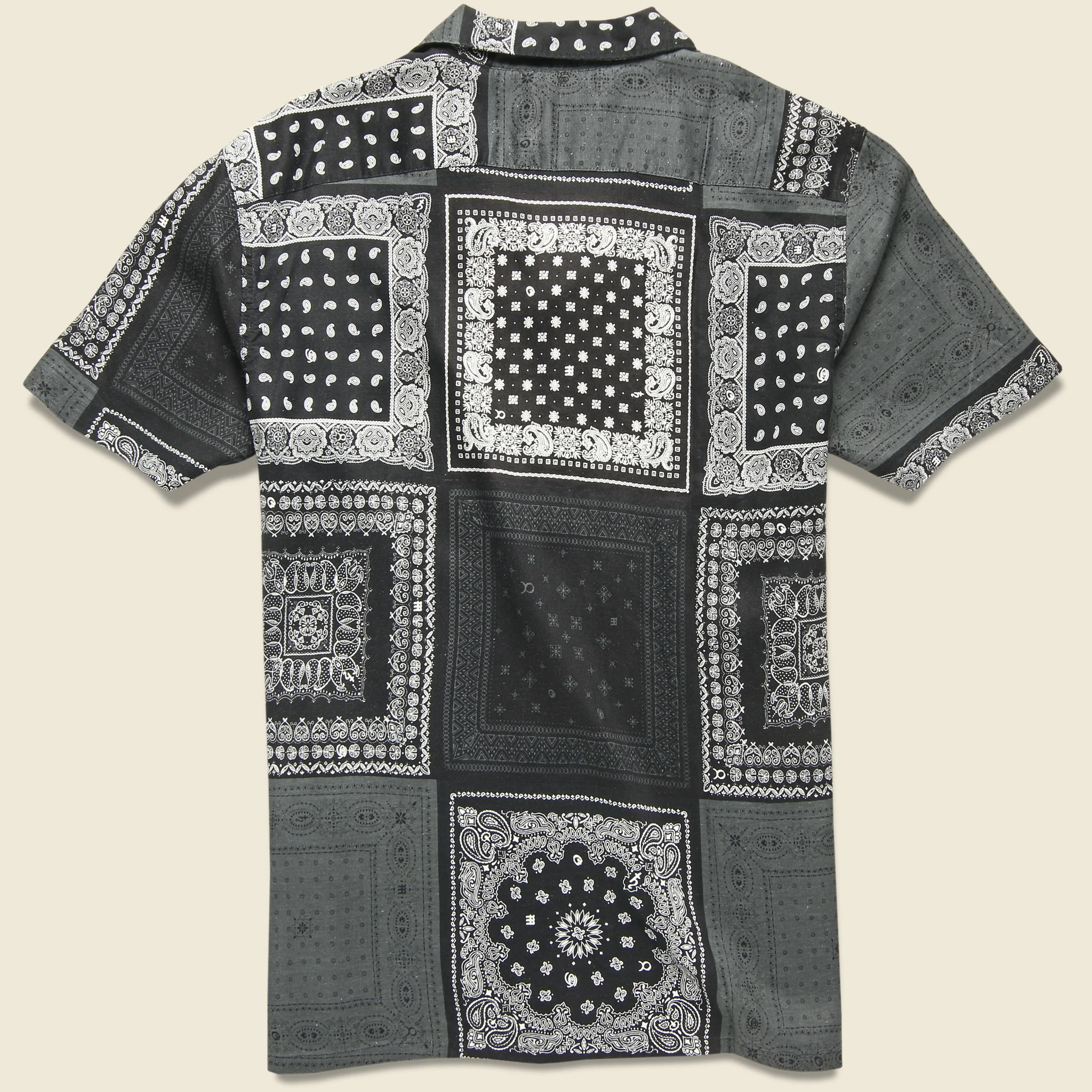 Cubano Shirt - Multi-bandana Black - Image 2