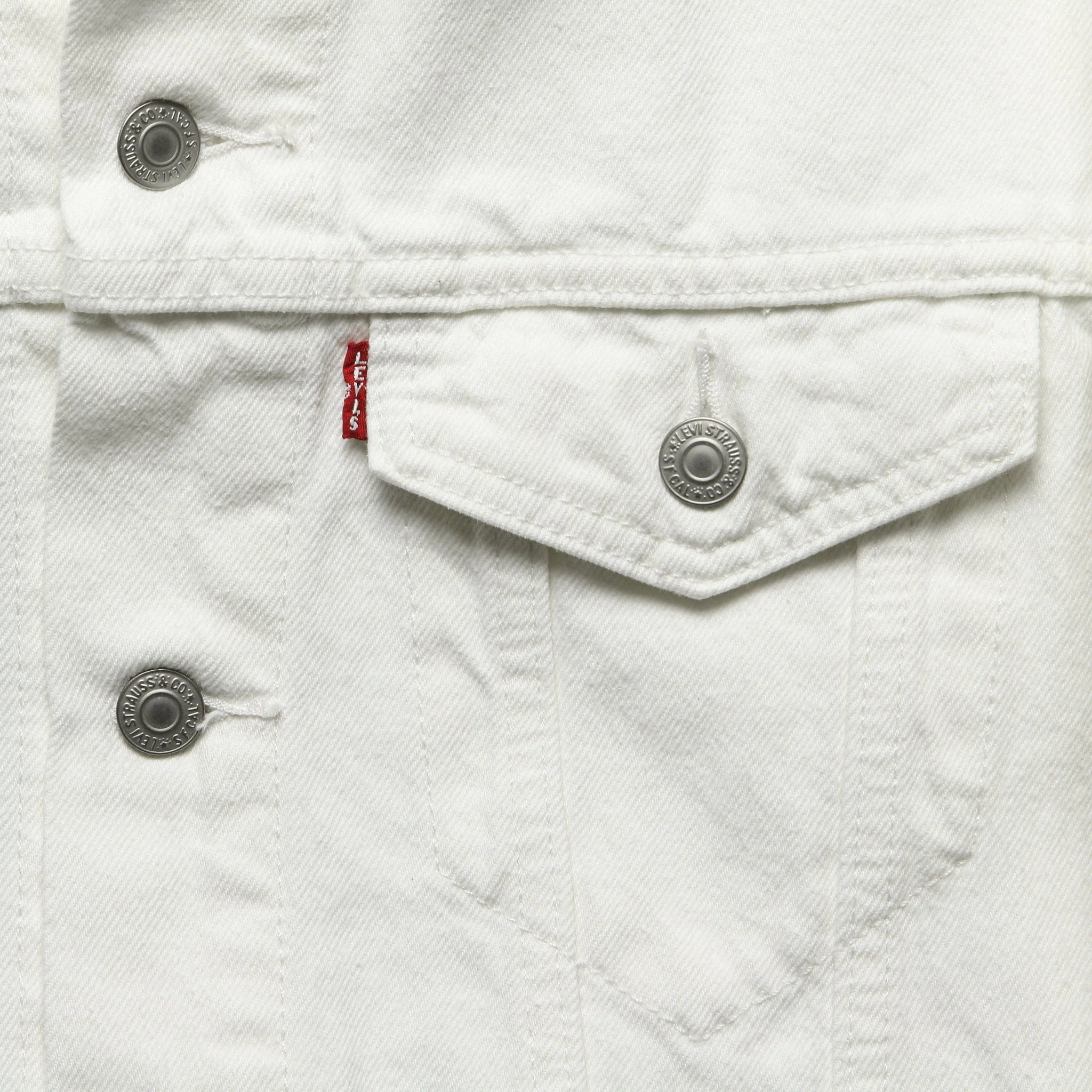 Trucker Jacket - White Out - Image 4