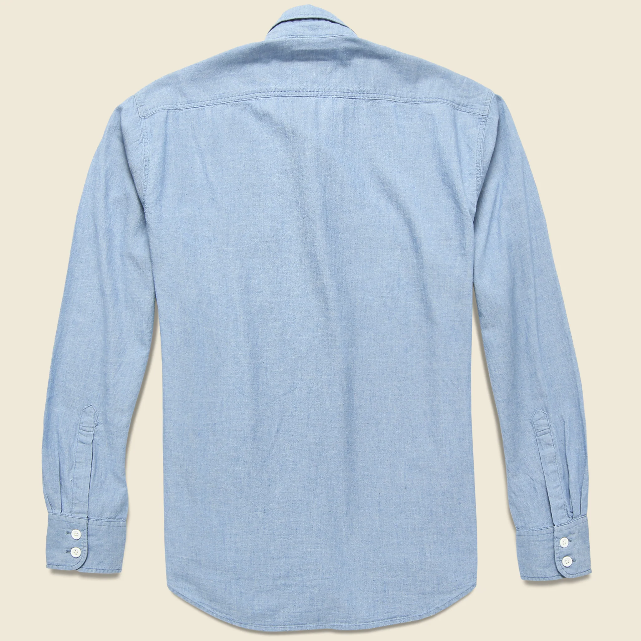 Modern Barstow Western Shirt - Light Indigo - Image 2
