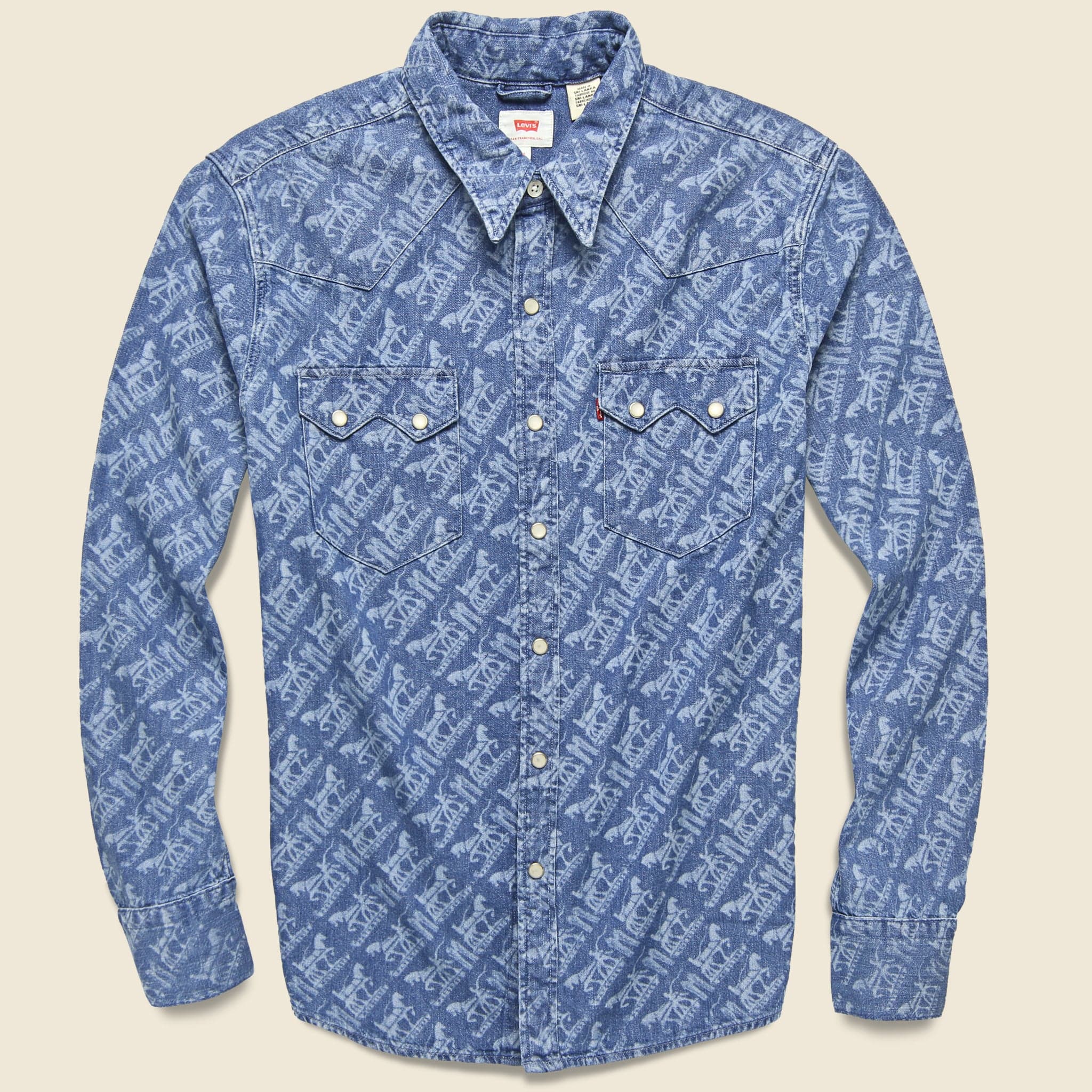 Sawtooth Western Shirt - Bias Brand Laser