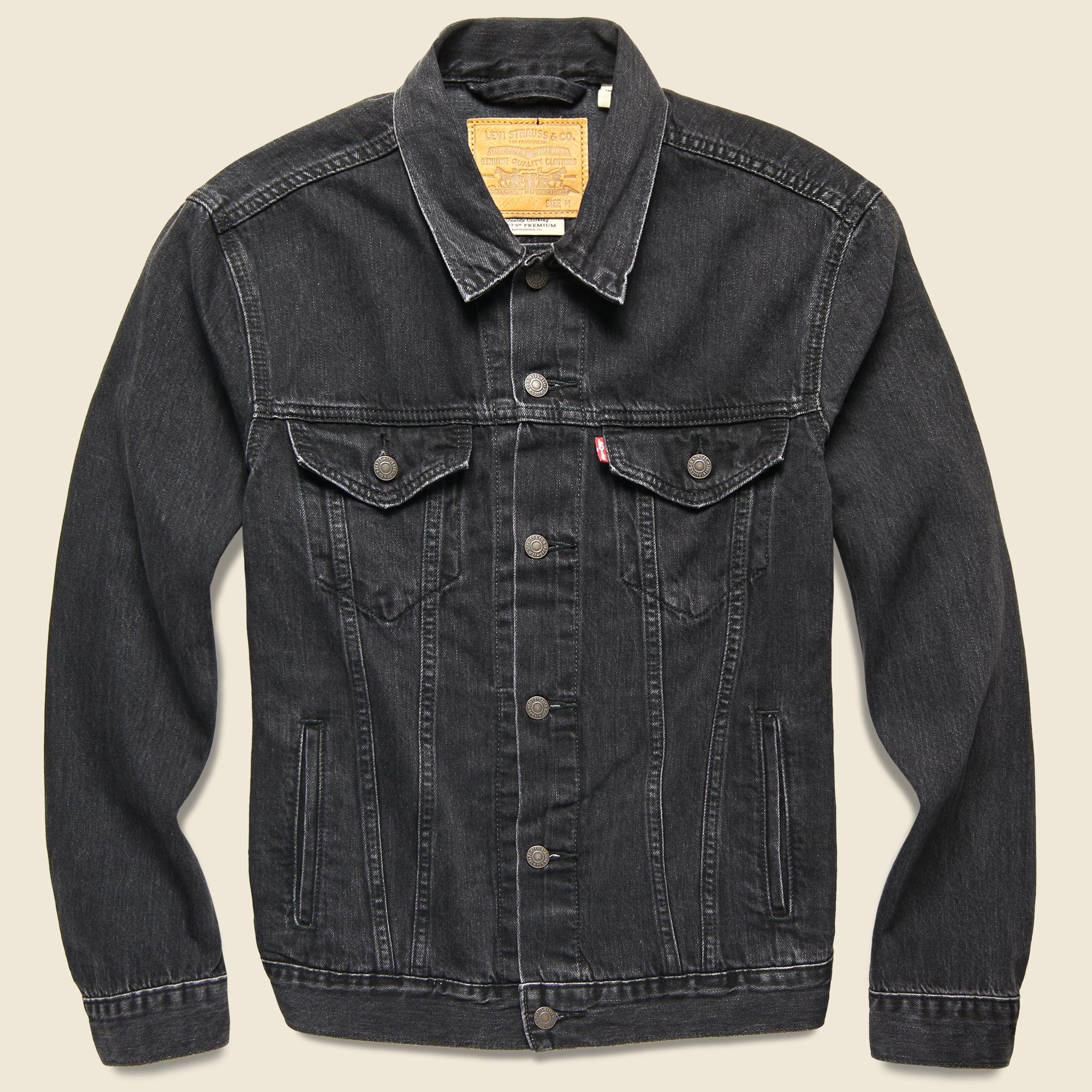 Trucker Jacket - Liquorice
