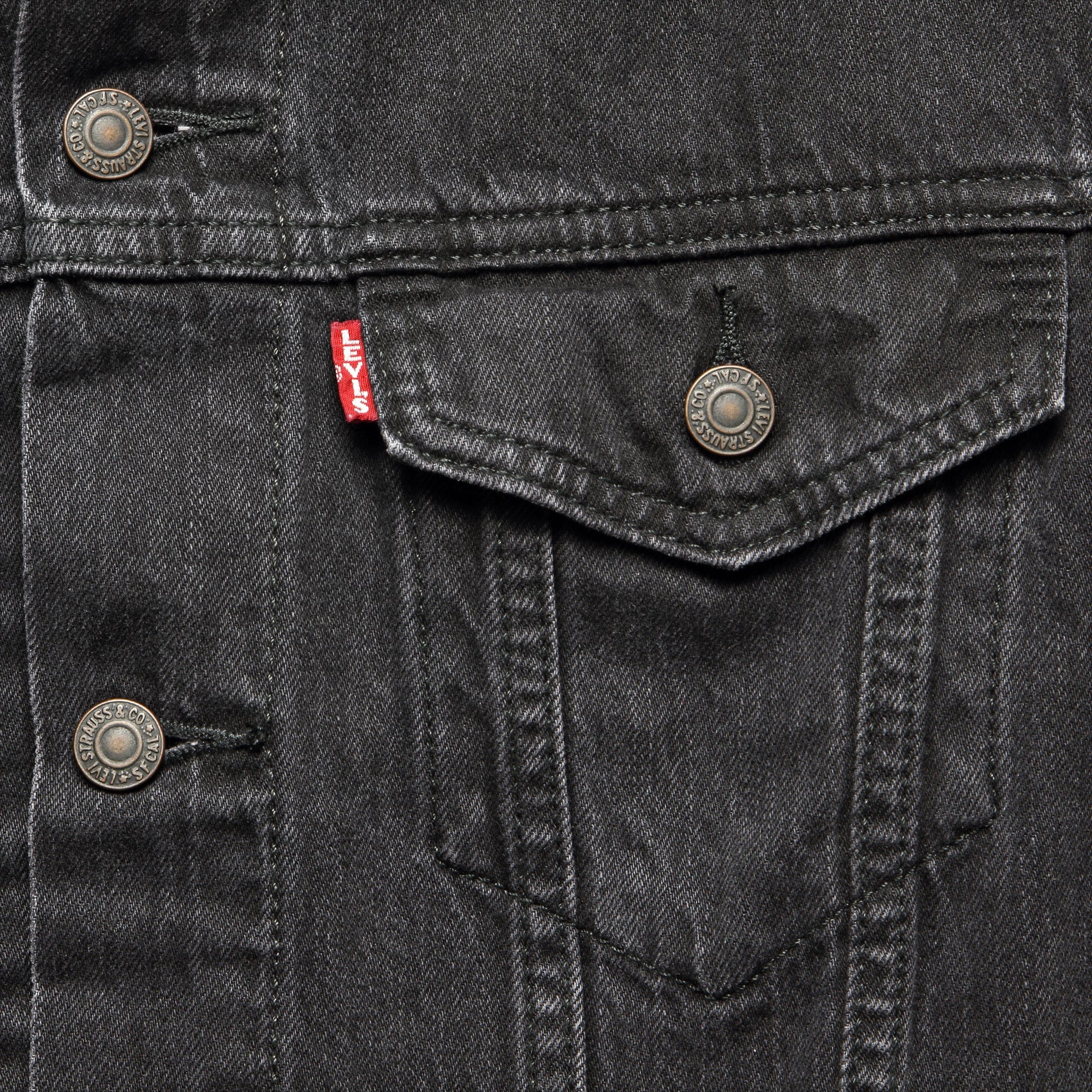 Trucker Jacket - Liquorice - Image 4