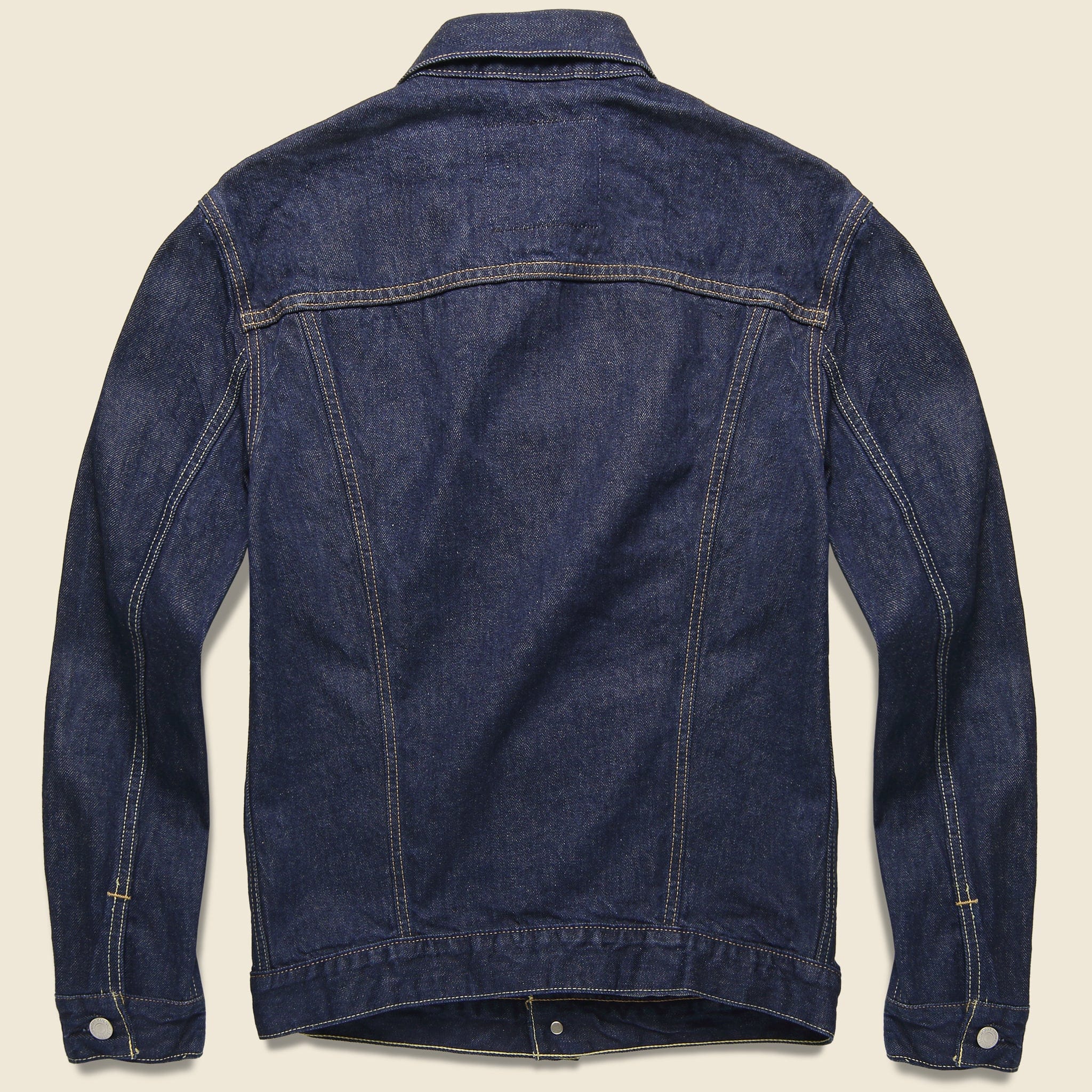 Wellthread Trucker Jacket - Indigo Rinse Hemp - Image 2