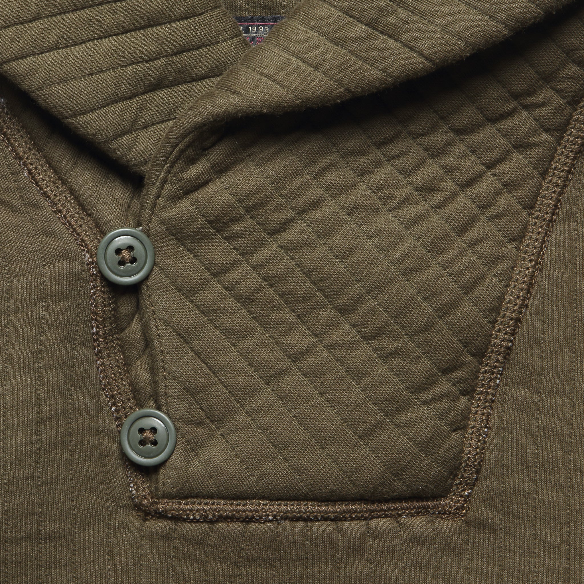 Lewis Sweater Shirt - Olive - Image 3