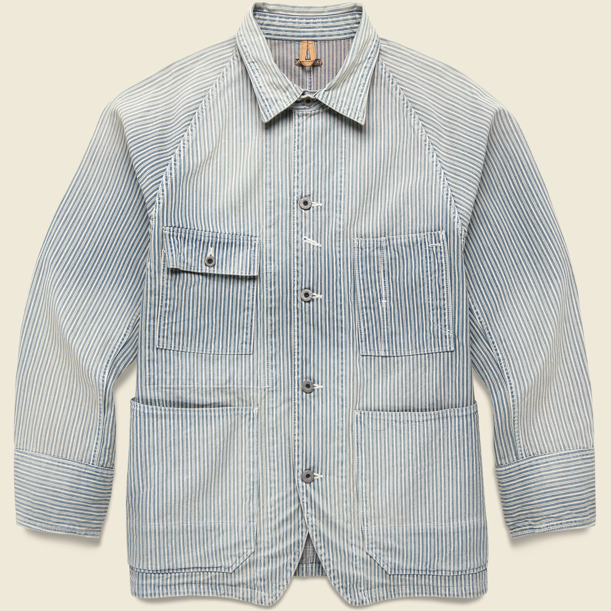 Liberty Cactus Coverall - Hickoree Stripe