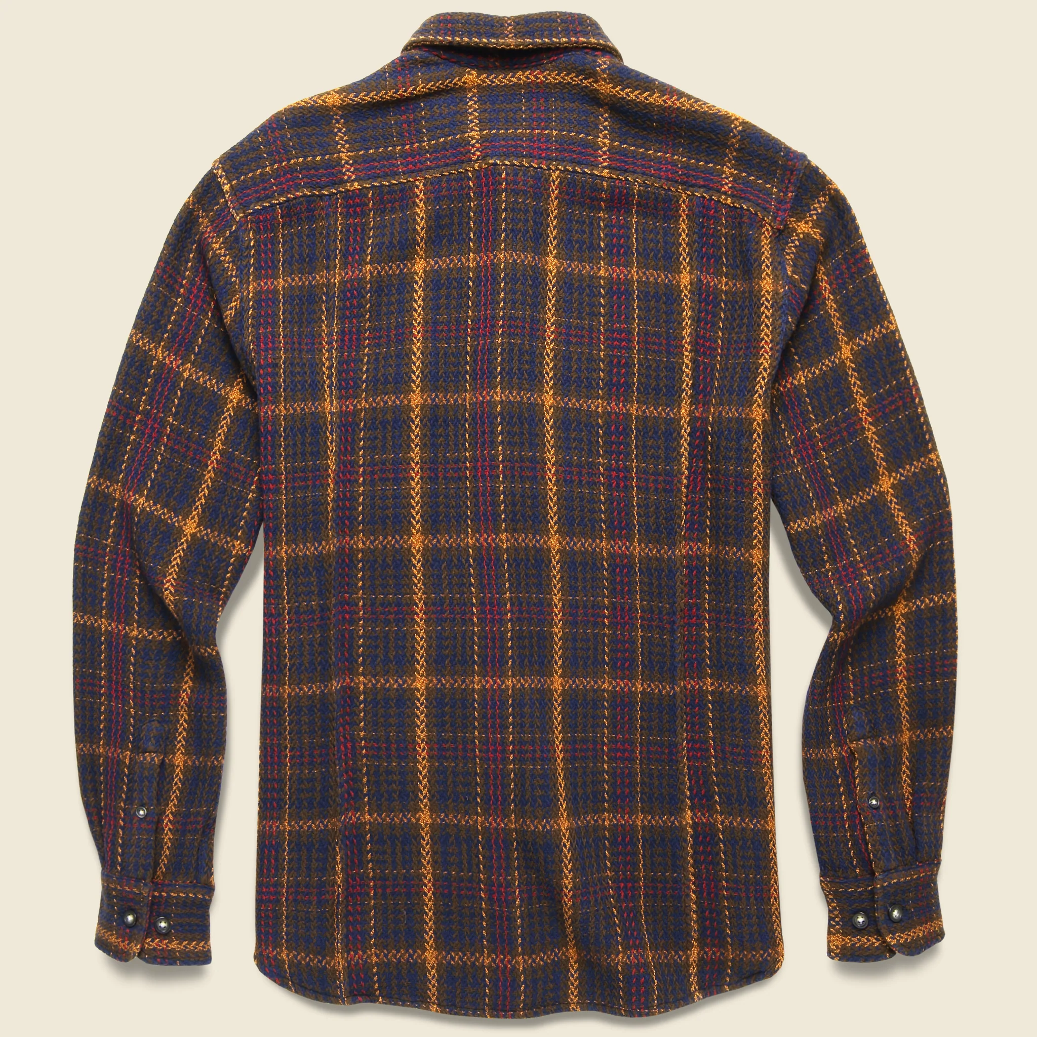 Livingston Manor Shirt - Brown/Orange/Purple - Image 2